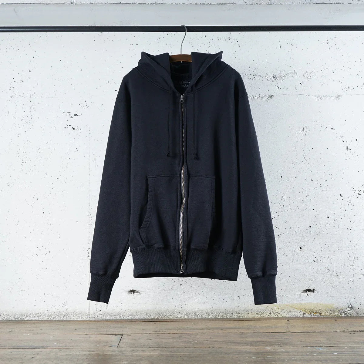 Cotton Rayon Standerd Zip Hoodie - DEVISE FACTORY