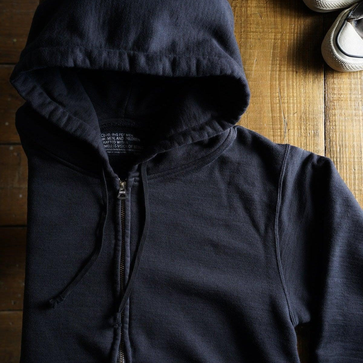 Cotton Rayon Standerd Zip Hoodie - DEVISE FACTORY