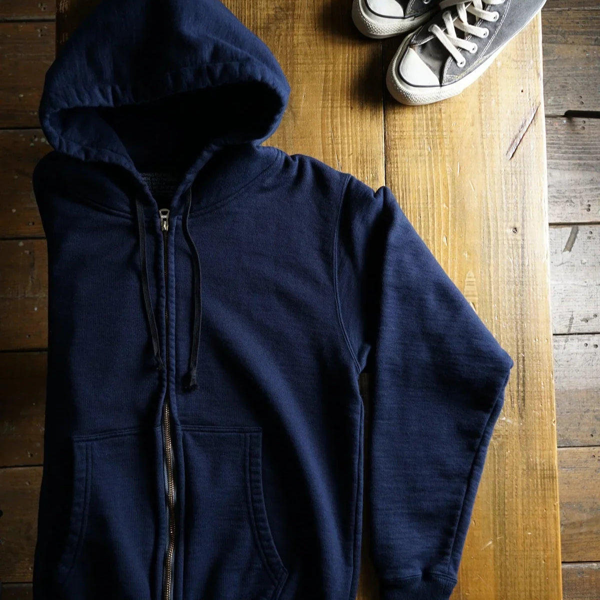 Cotton Rayon Standerd Zip Hoodie - DEVISE FACTORY