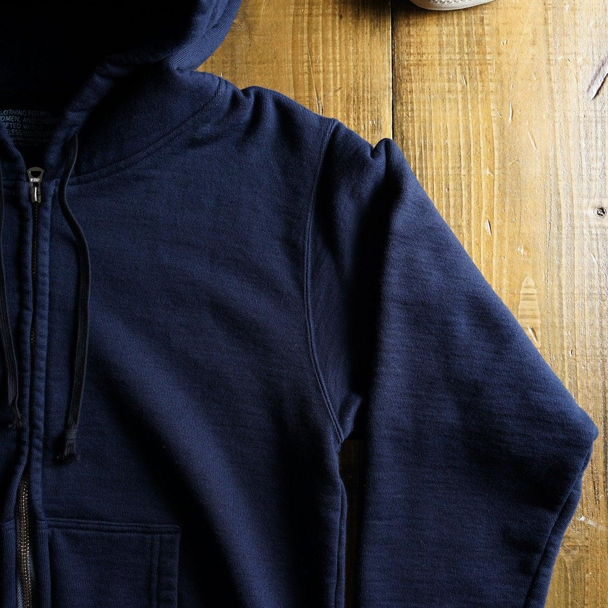 Cotton Rayon Standerd Zip Hoodie - DEVISE FACTORY