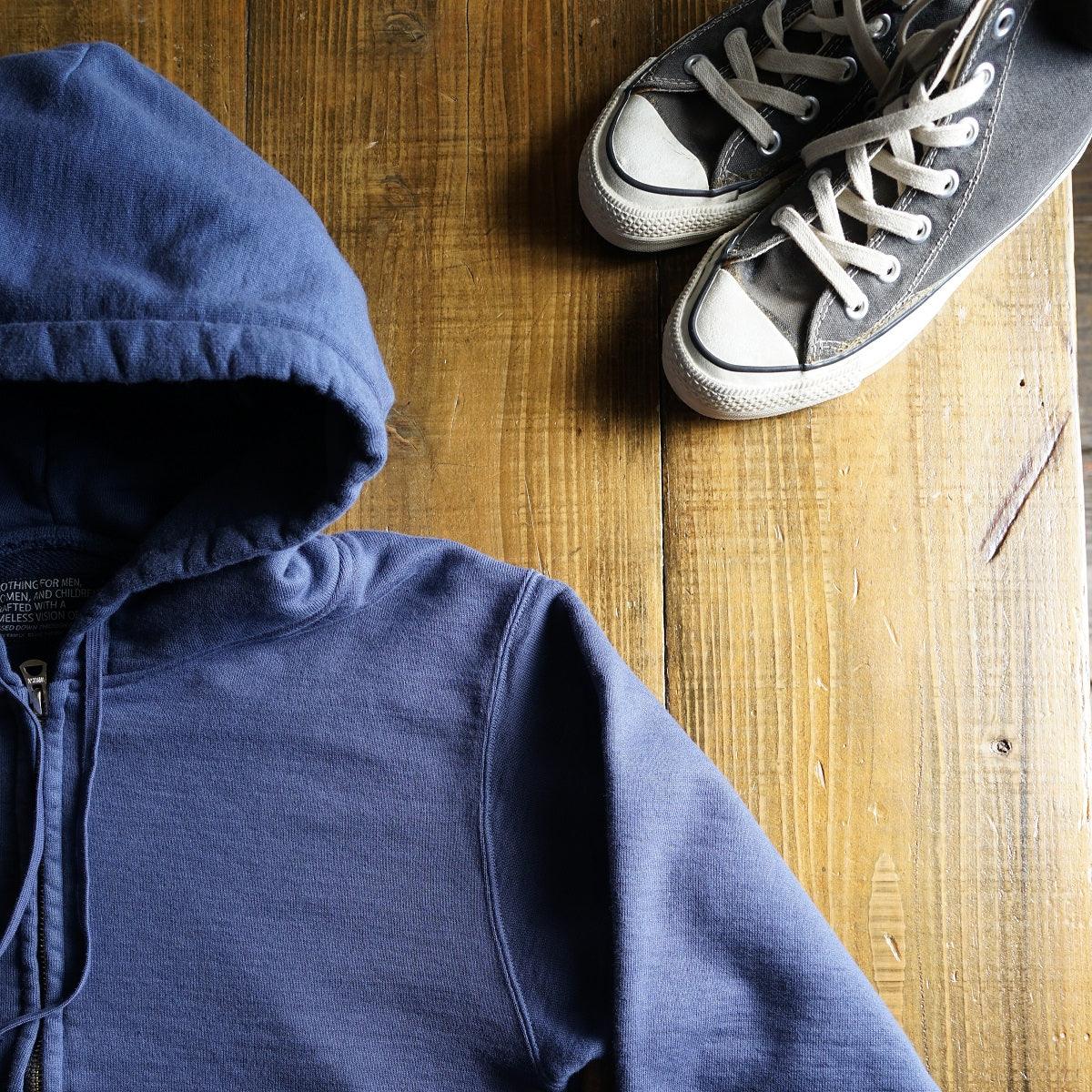 Cotton Rayon Standerd Zip Hoodie - DEVISE FACTORY