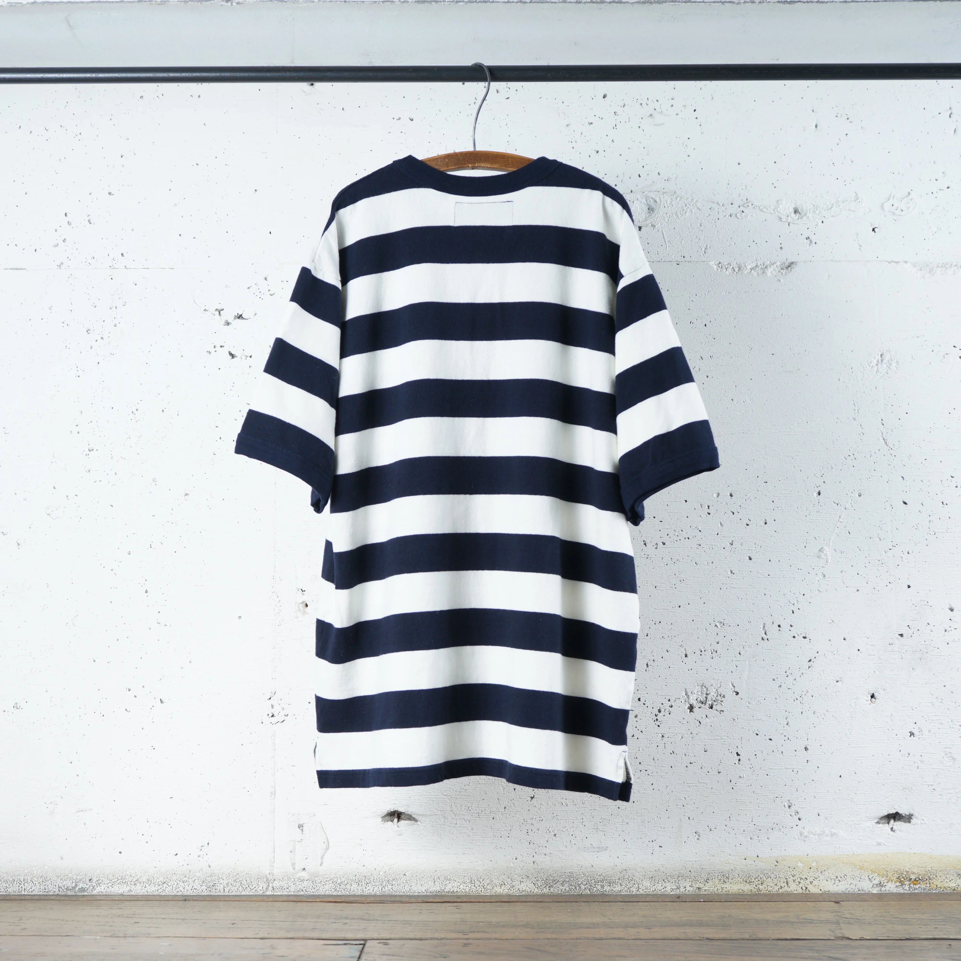 Cotton Relax Border Tshirt - DEVISE FACTORY