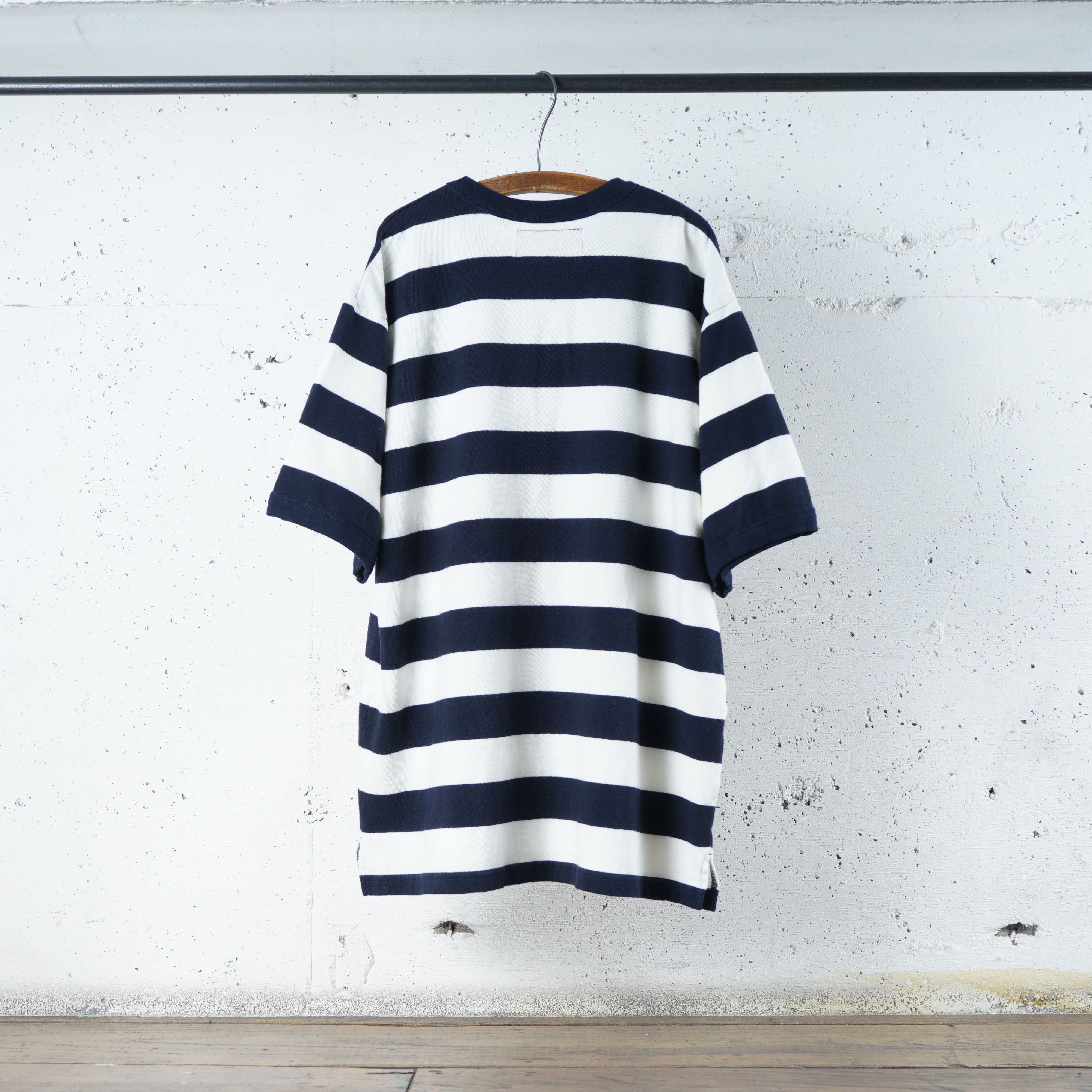 Cotton Relax Border Tshirt - DEVISE FACTORY