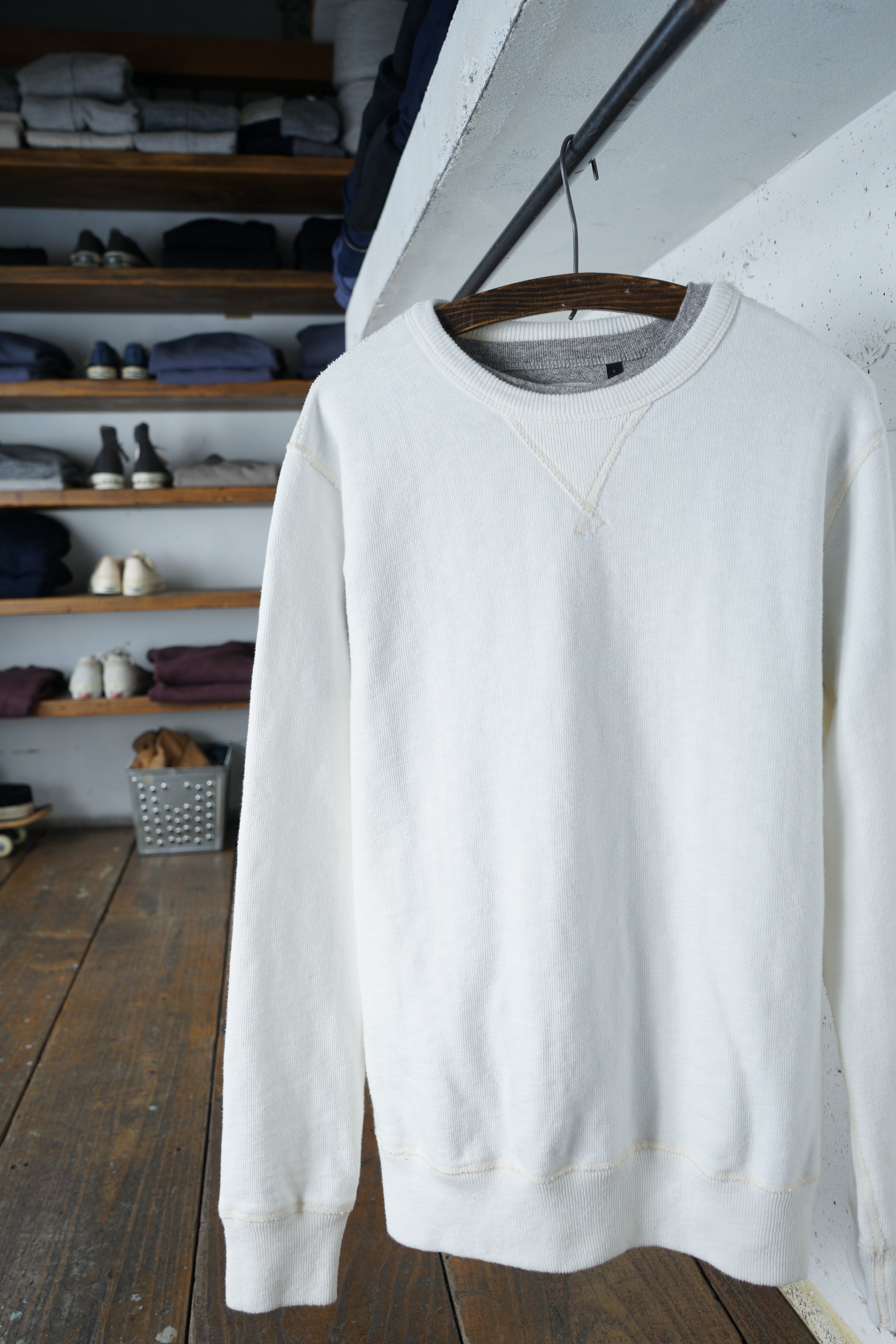 Cotton Relax Sweatshirt - DEVISE FACTORY
