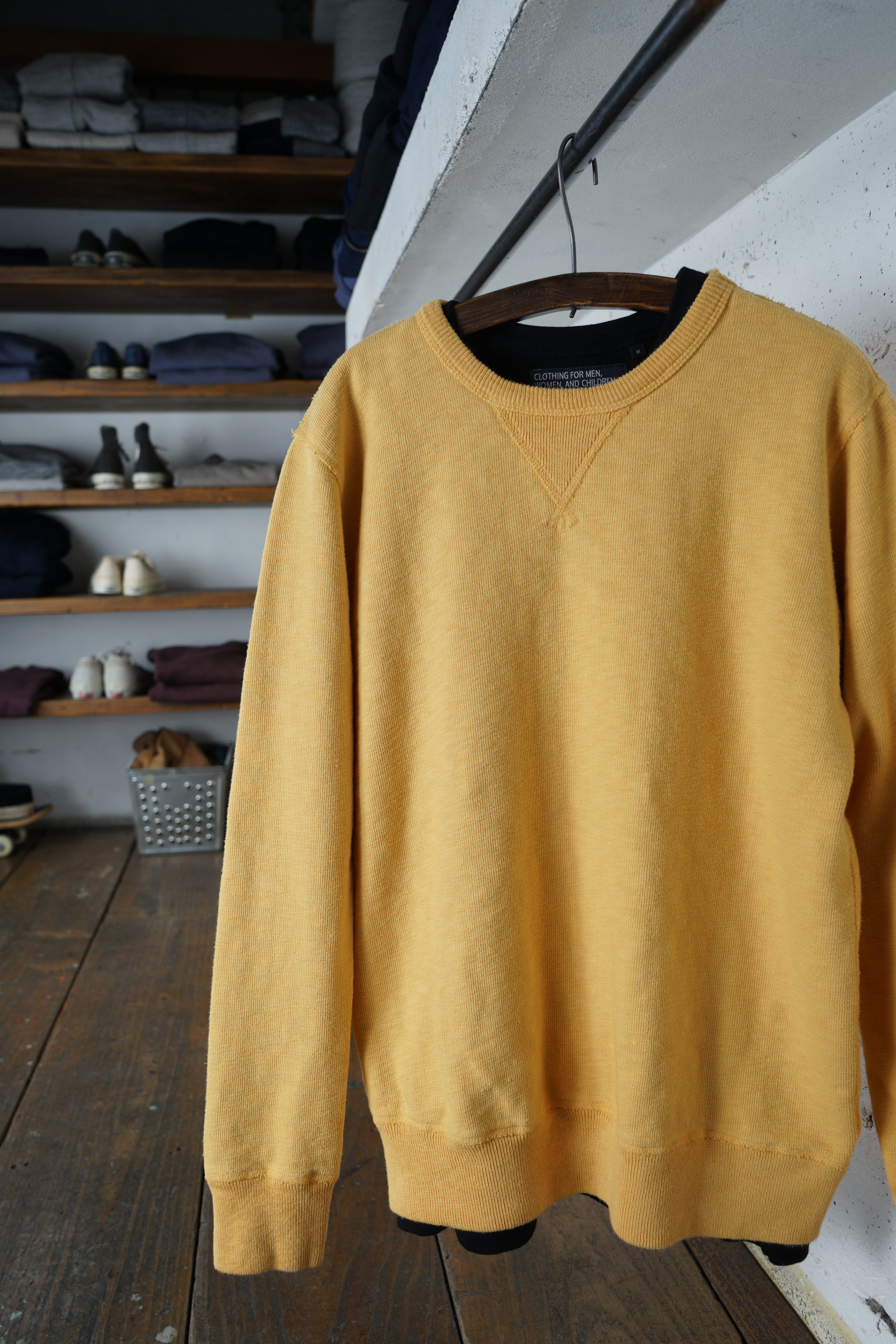 Cotton Relax Sweatshirt - DEVISE FACTORY