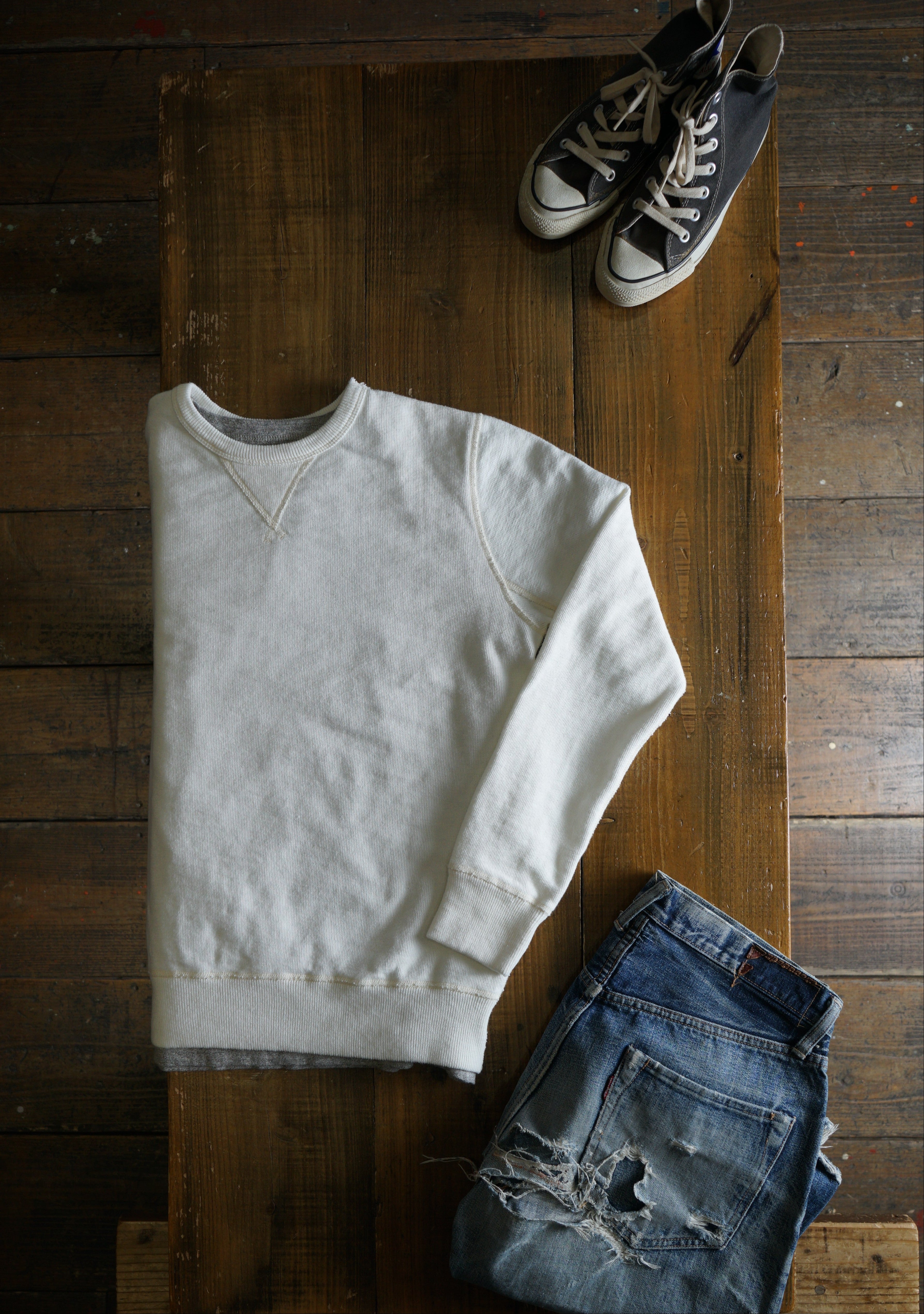 Cotton Relax Sweatshirt - DEVISE FACTORY