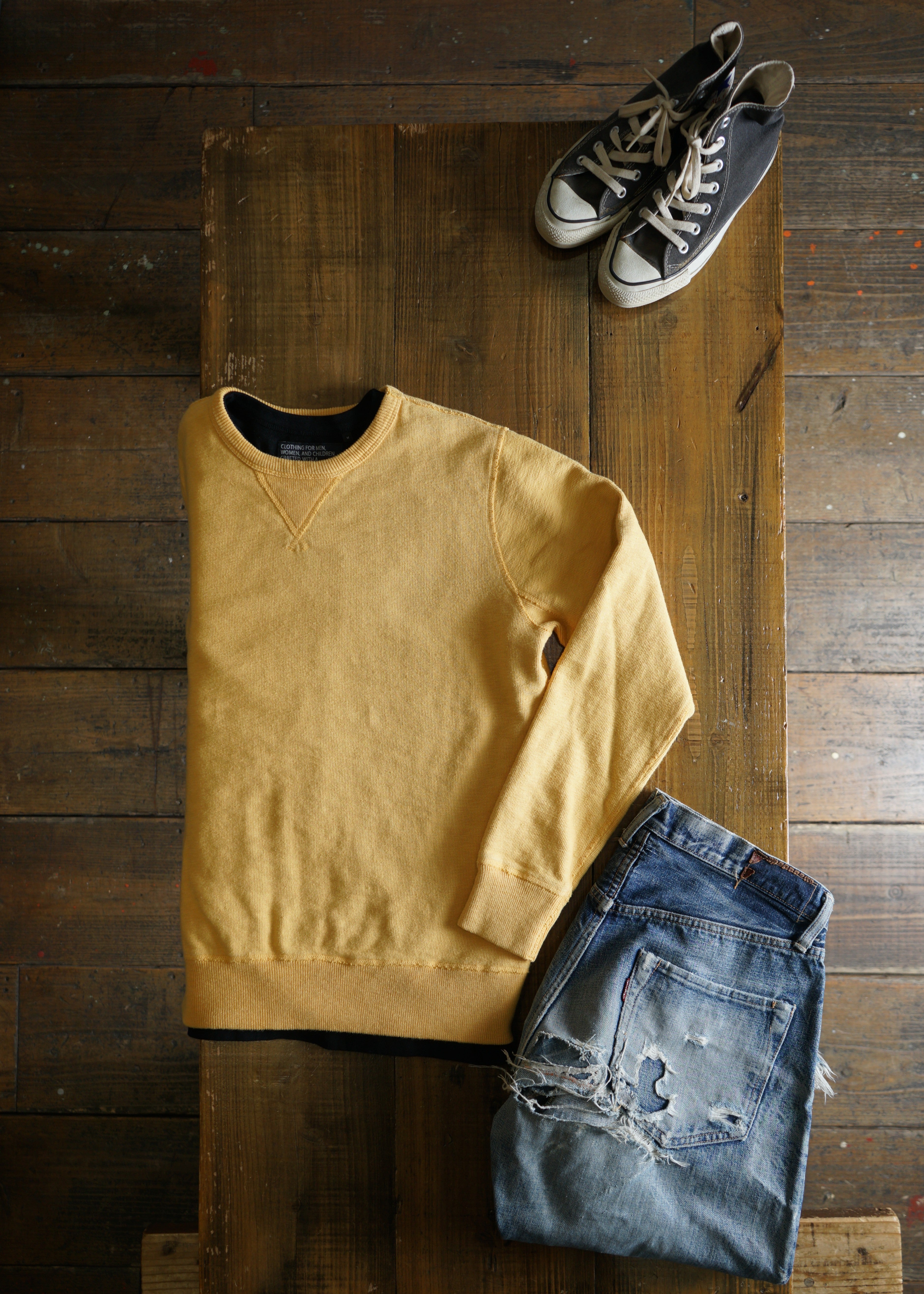 Cotton Relax Sweatshirt - DEVISE FACTORY