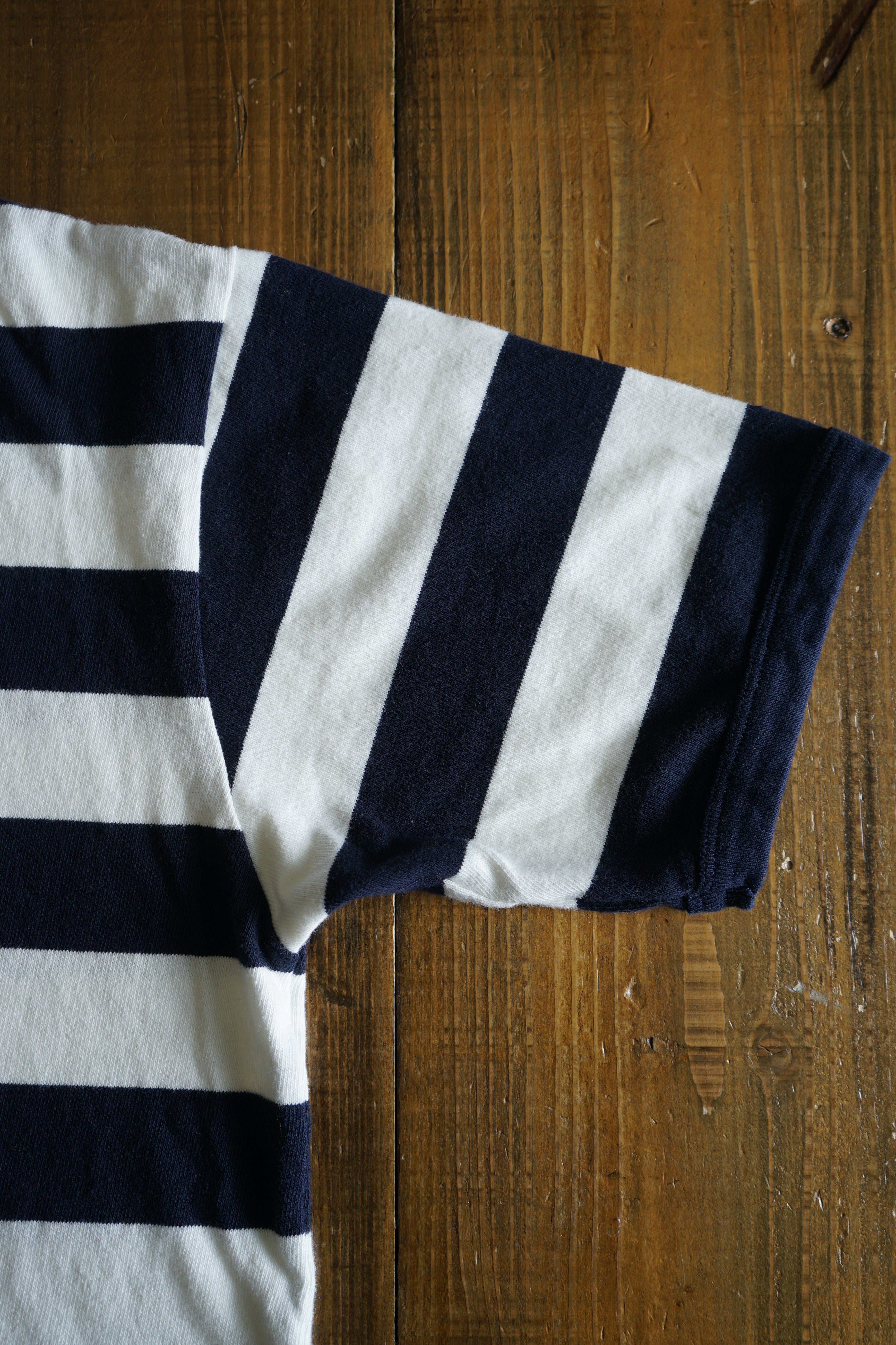 Cotton Relax Border Tshirt - DEVISE FACTORY