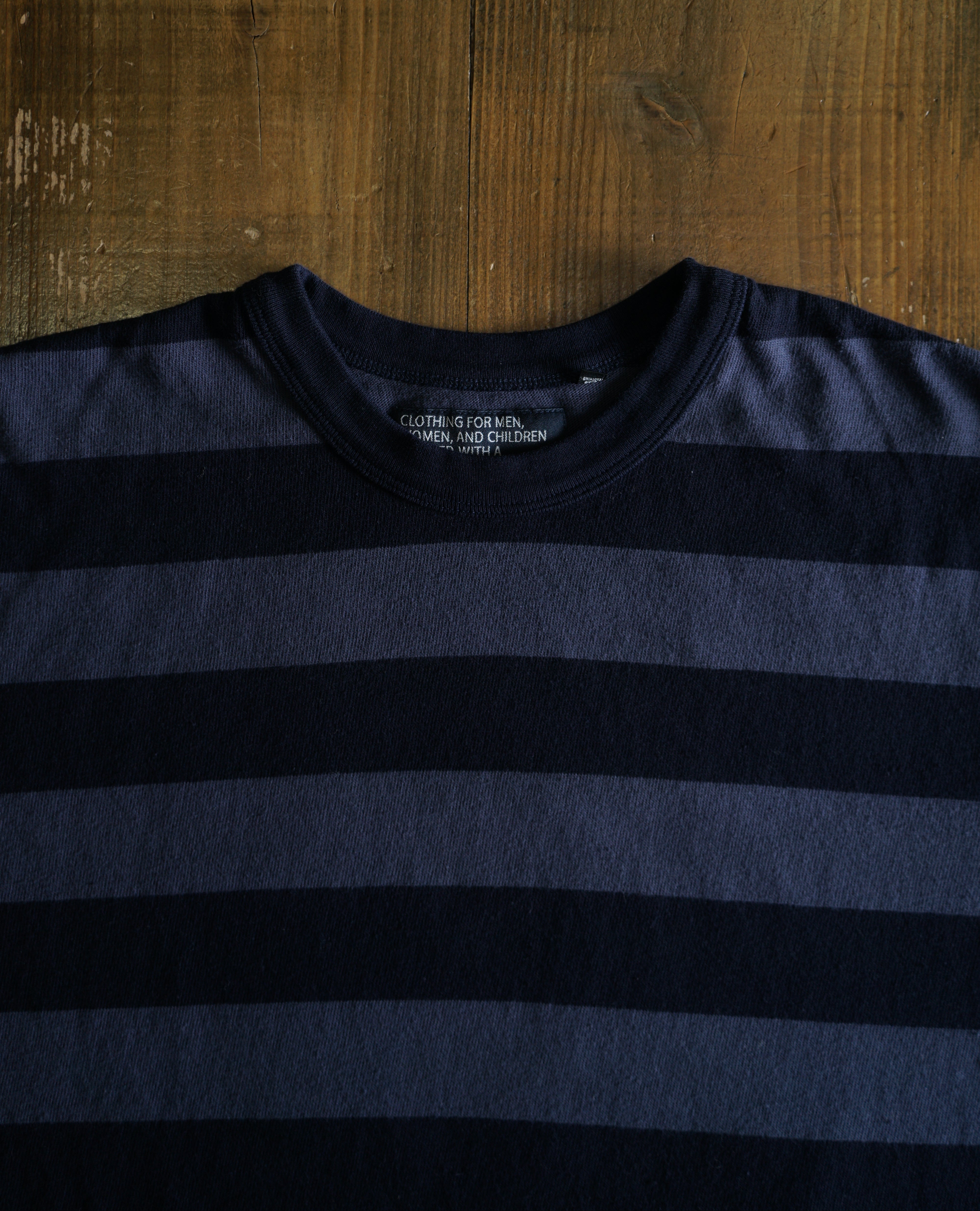Cotton Relax Border Tshirt - DEVISE FACTORY
