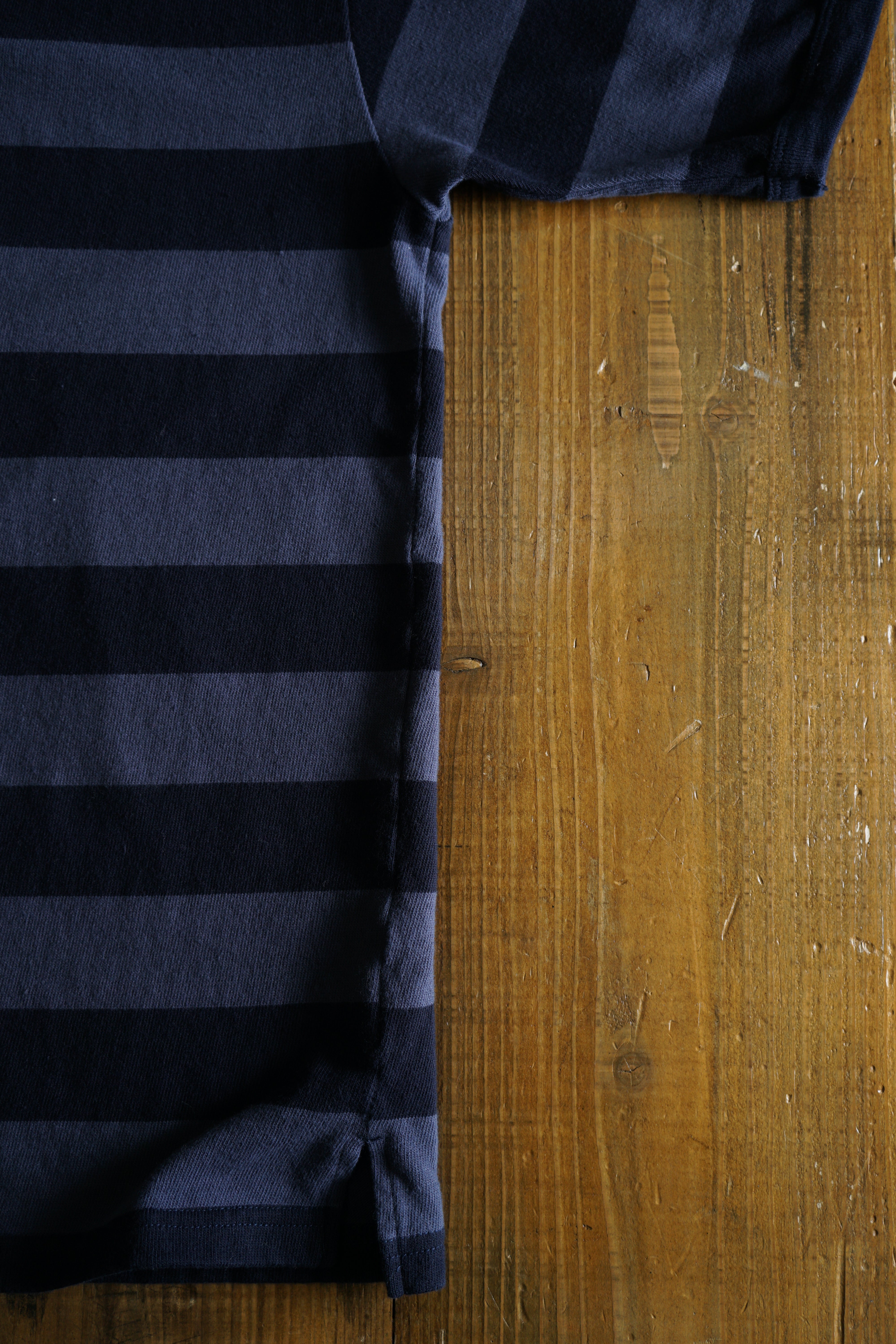 Cotton Relax Border Tshirt - DEVISE FACTORY