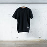 Cotton Cut Off  S/S Sweat Tshirt with label - DEVISE FACTORY