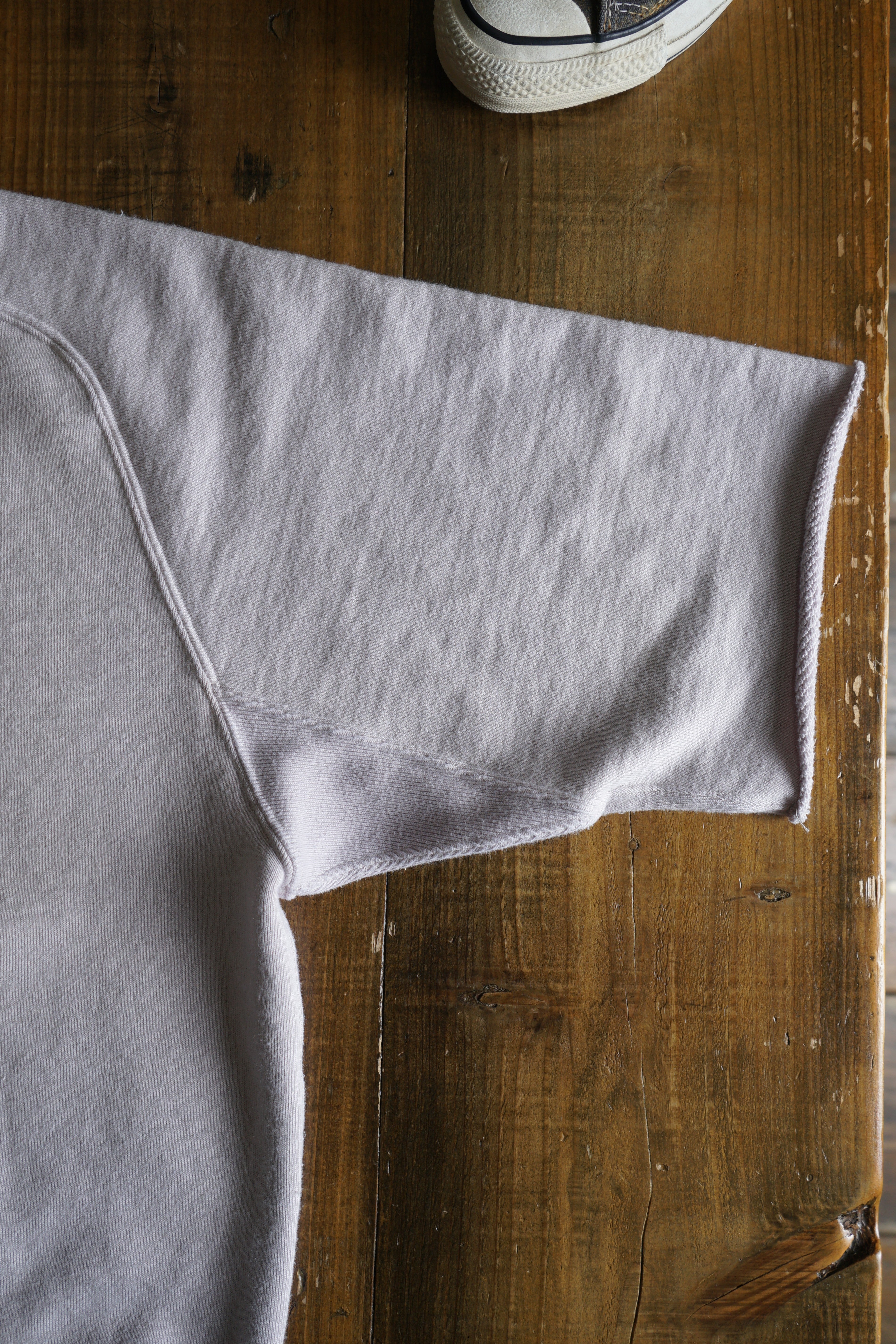 Cotton Rayon Freedom Cut Off Sweatshirt - DEVISE FACTORY