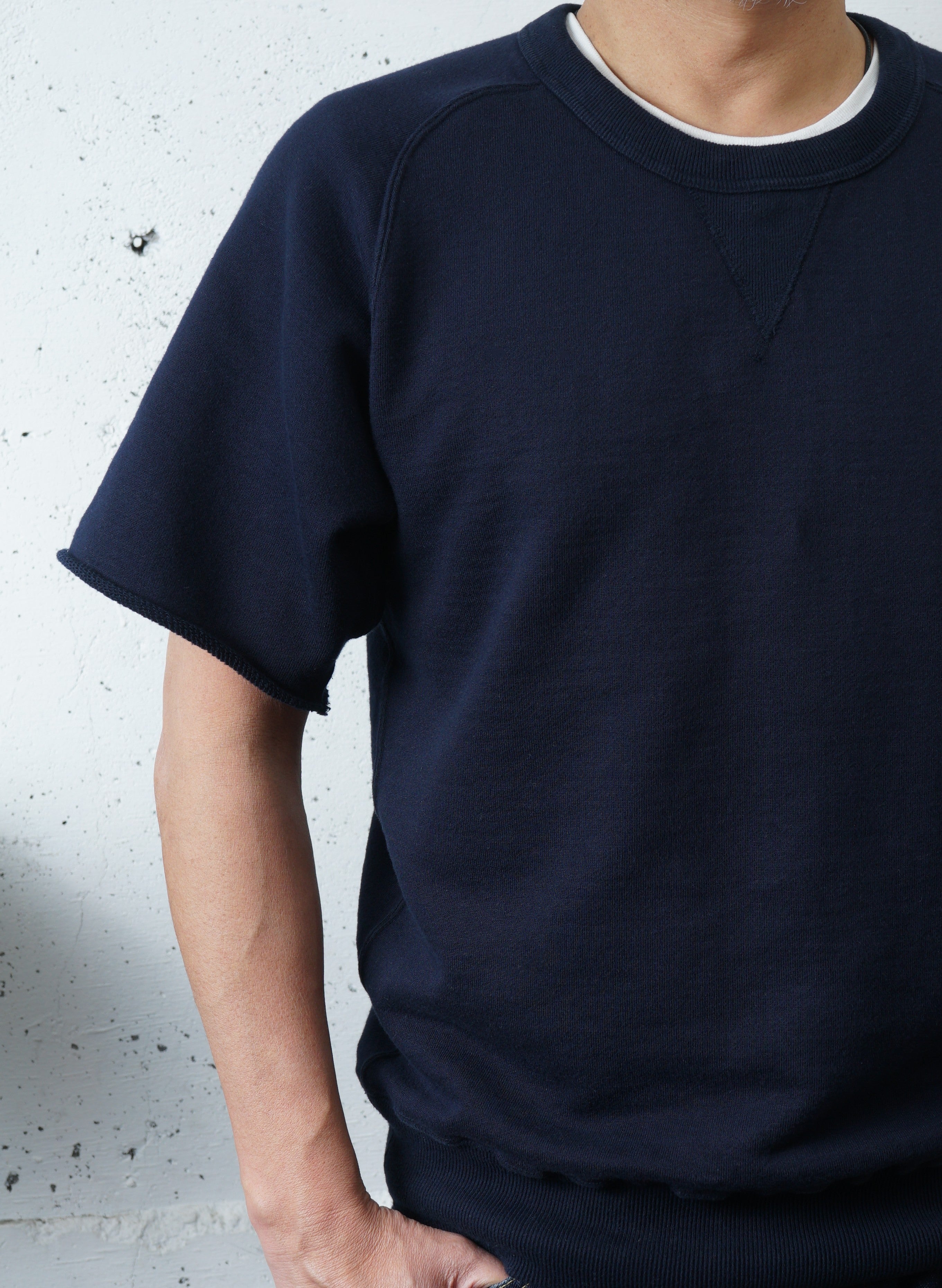 Cotton Rayon Freedom Cut Off Sweatshirt - DEVISE FACTORY