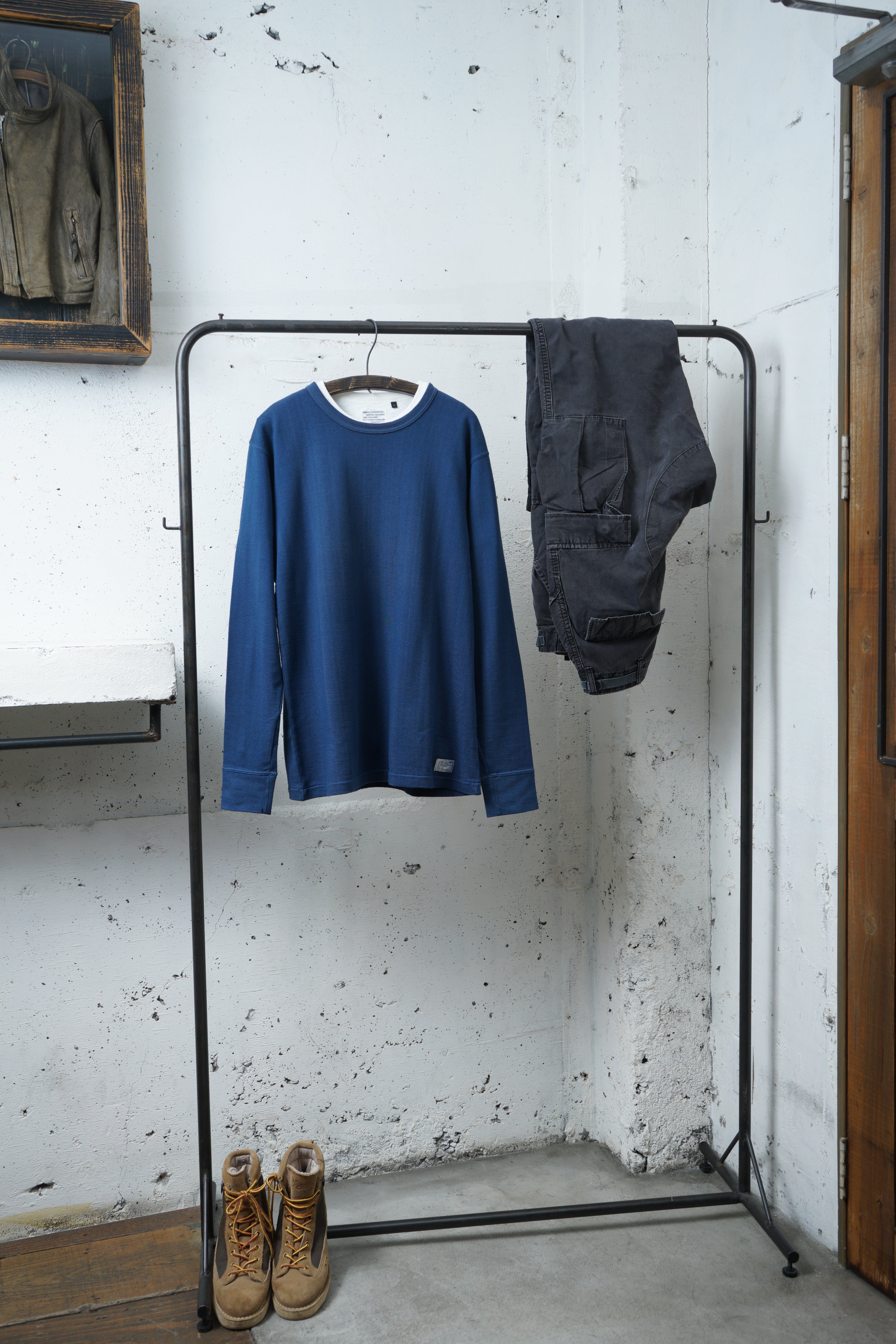 Cotton Rayon Long Sleeve Tshirt (Label) - DEVISE FACTORY