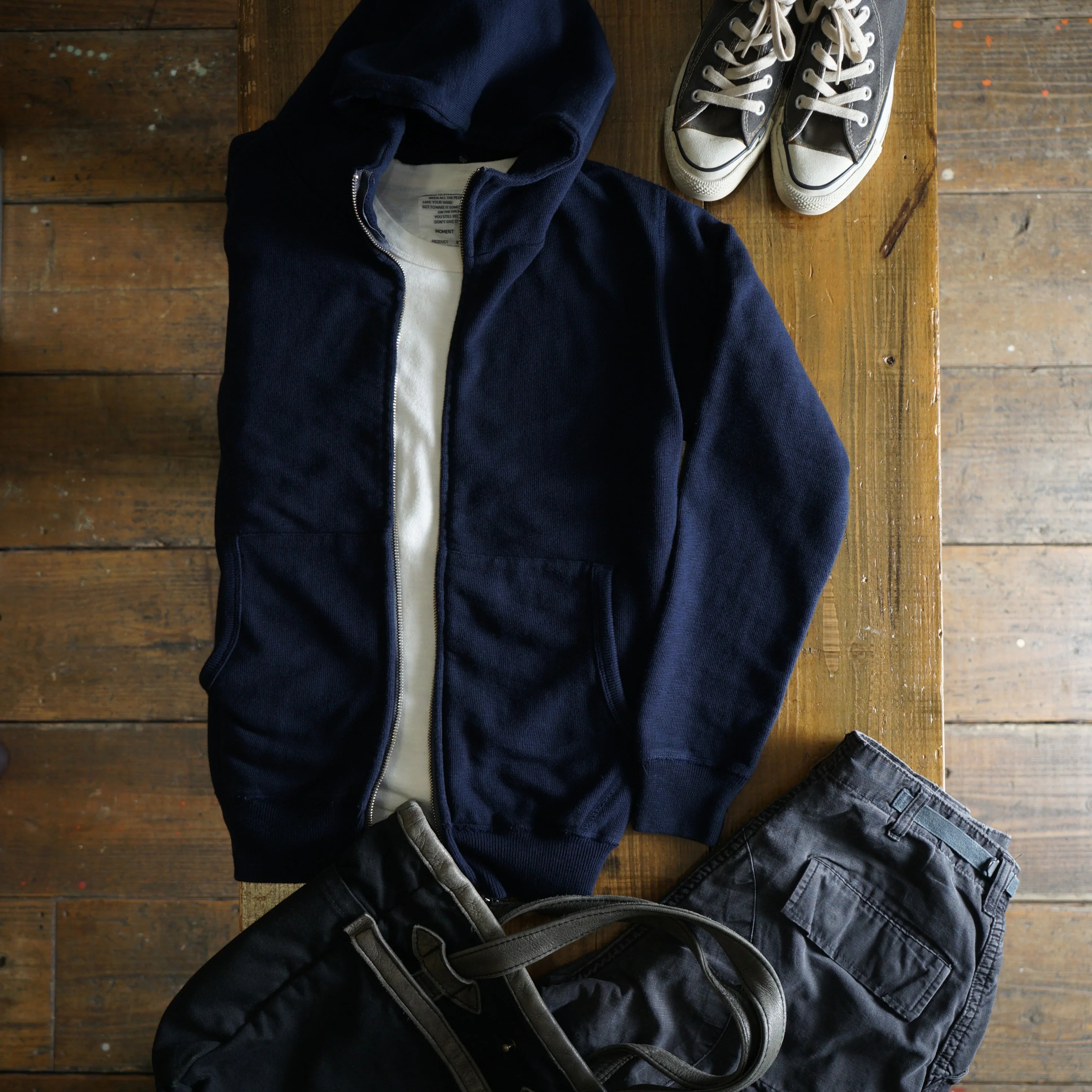 Cotton Zip Hoodie - DEVISE FACTORY