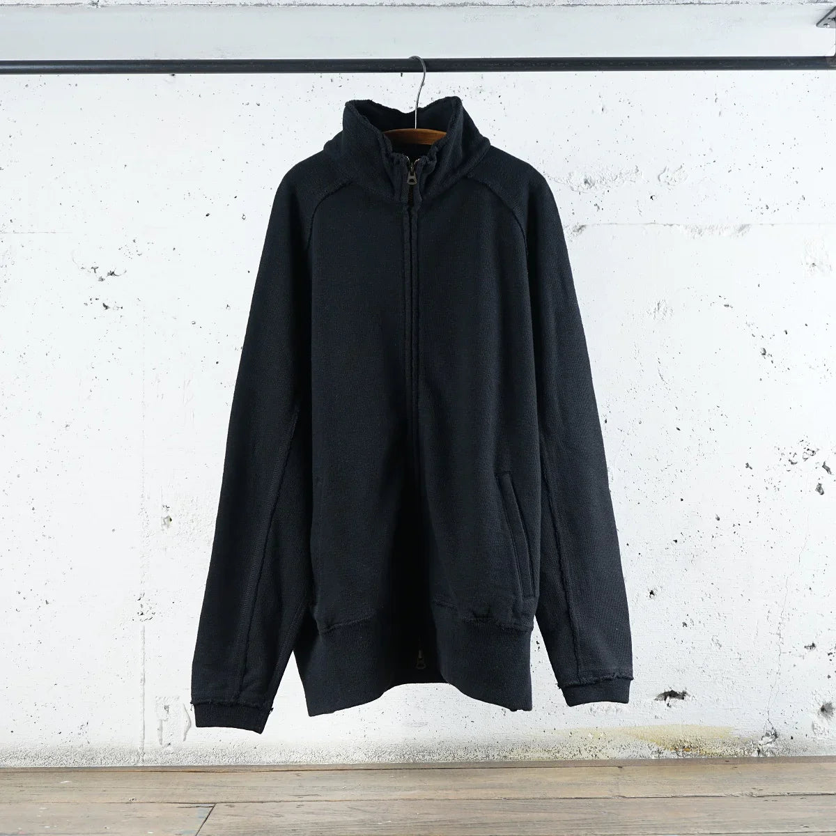 Cotton Relax Zip Jacket - DEVISE FACTORY