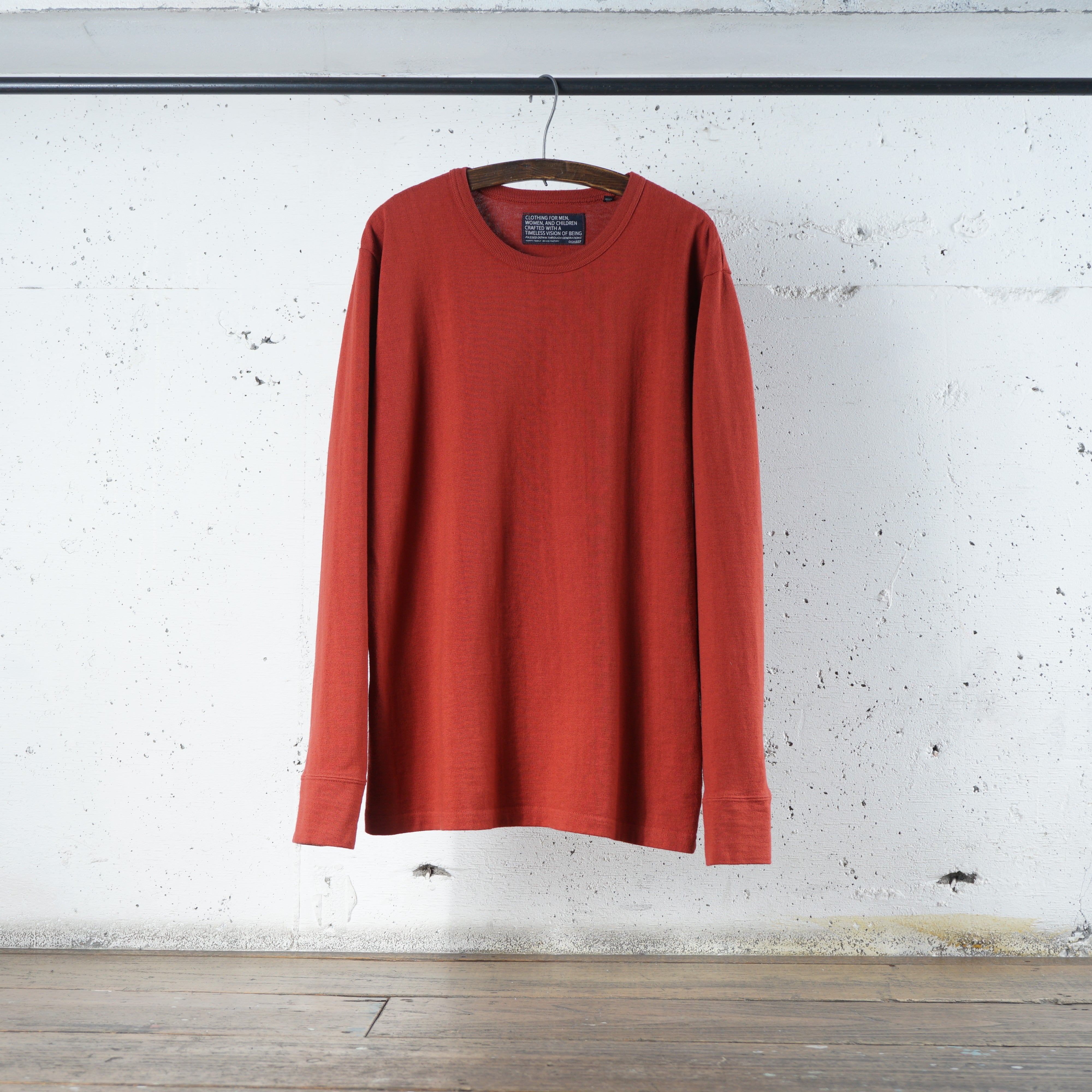 Cotton Rayon Long Sleeve Tshirt - DEVISE FACTORY