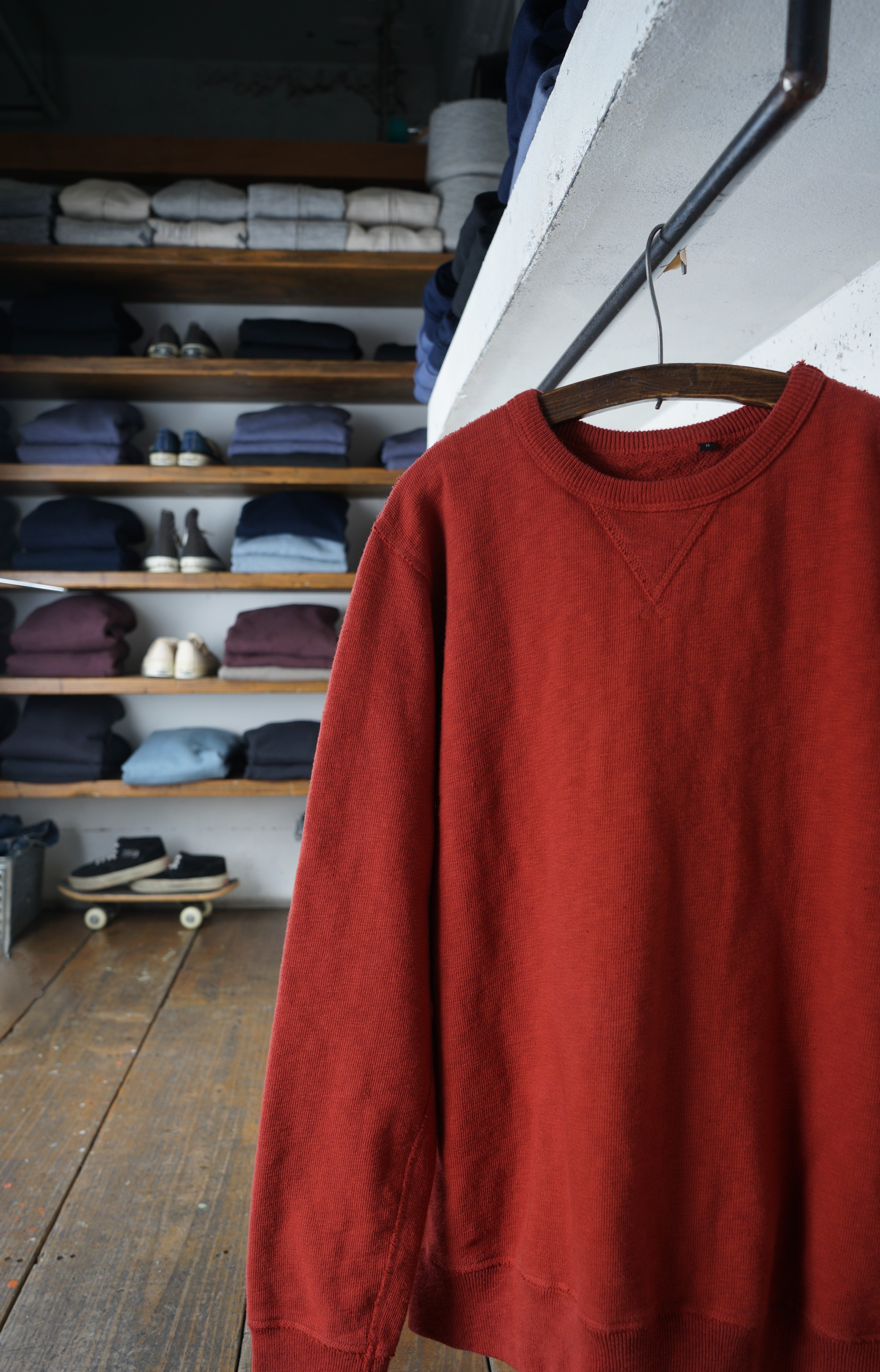 Cotton Relaxed Sweatshirt - DEVISE FACTORY