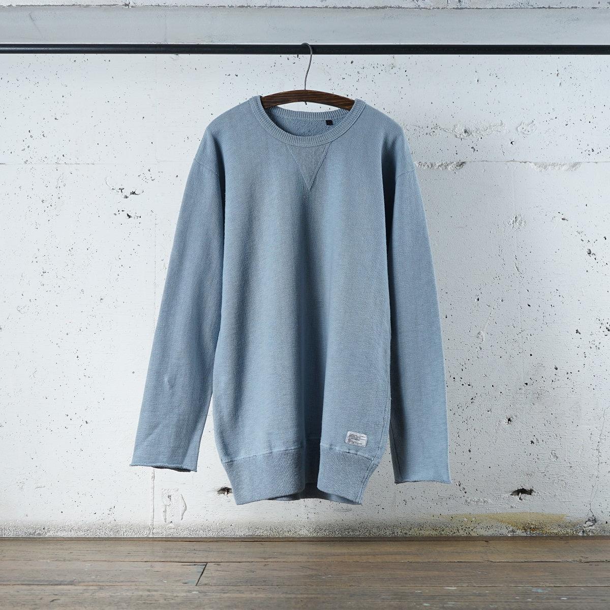 Cotton Cut-Off Sweatshirt with Label - DEVISE FACTORY