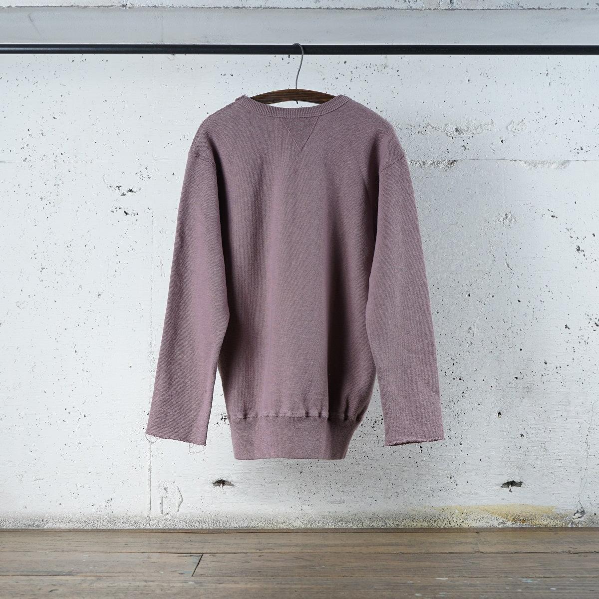 Cotton Cut-Off Sweatshirt with Label - DEVISE FACTORY