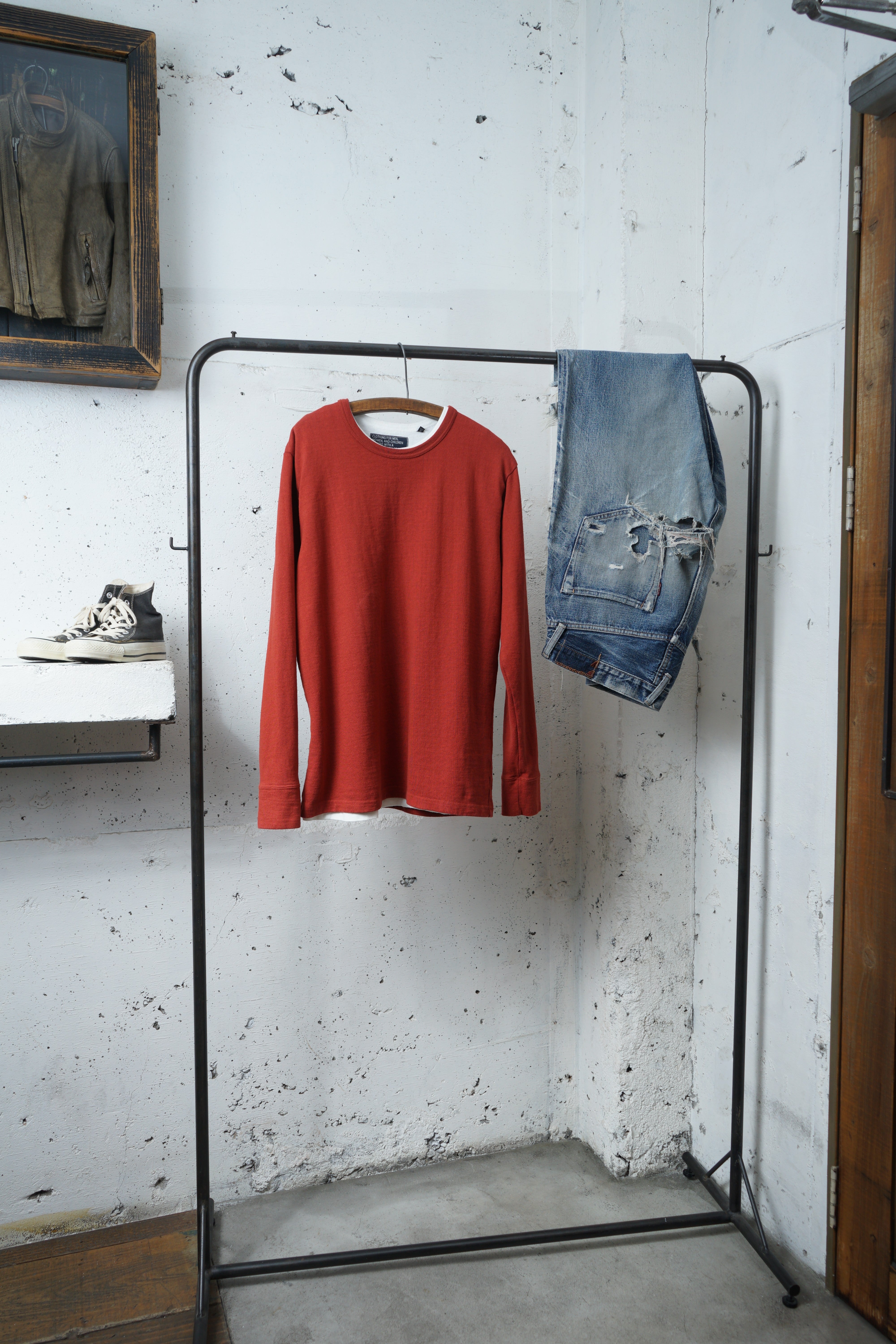 Cotton Rayon Long Sleeve Tshirt - DEVISE FACTORY