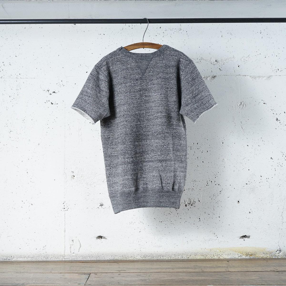 Cotton Cut Off  S/S Sweat Tshirt - DEVISE FACTORY