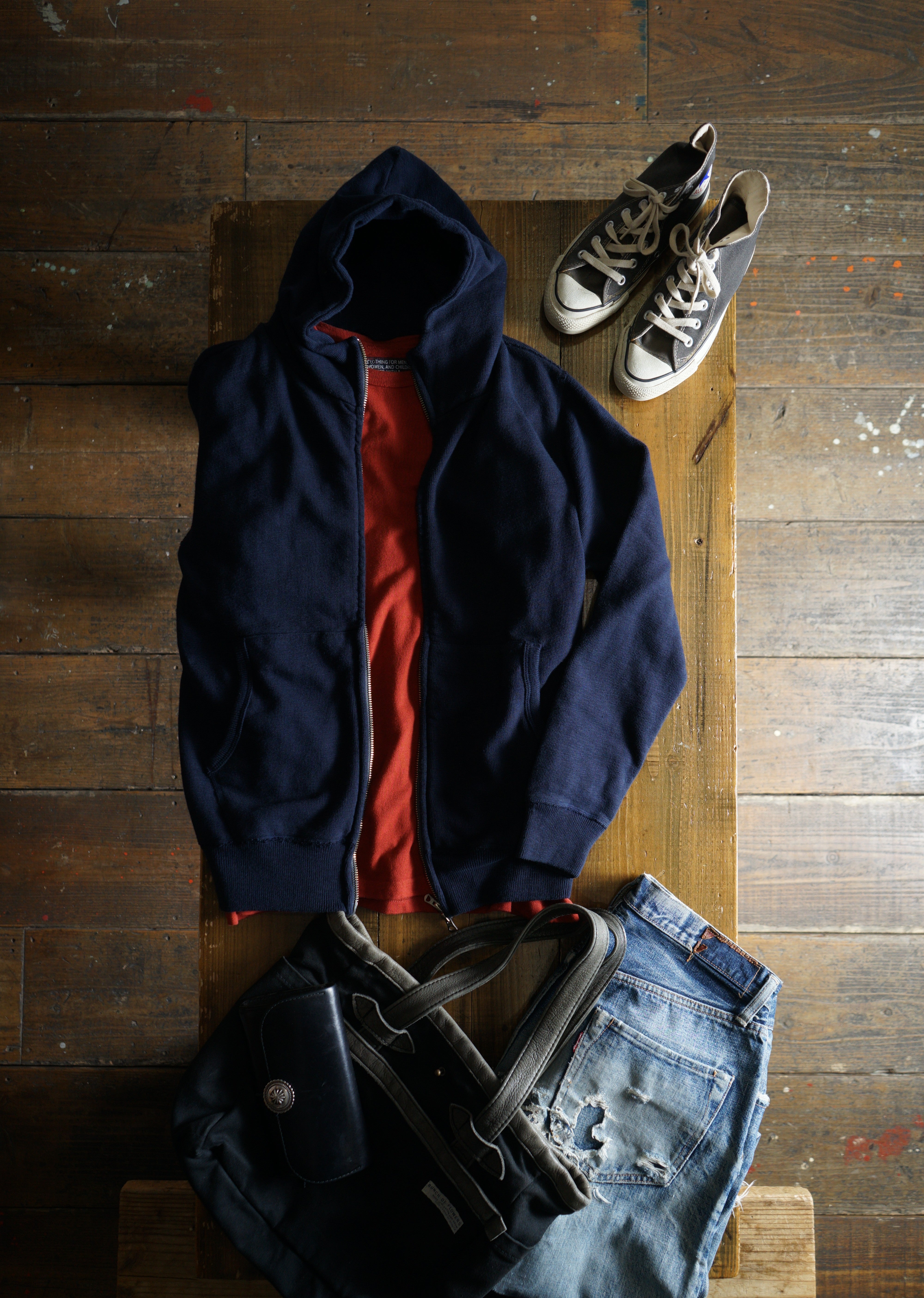 Cotton Zip Hoodie - DEVISE FACTORY