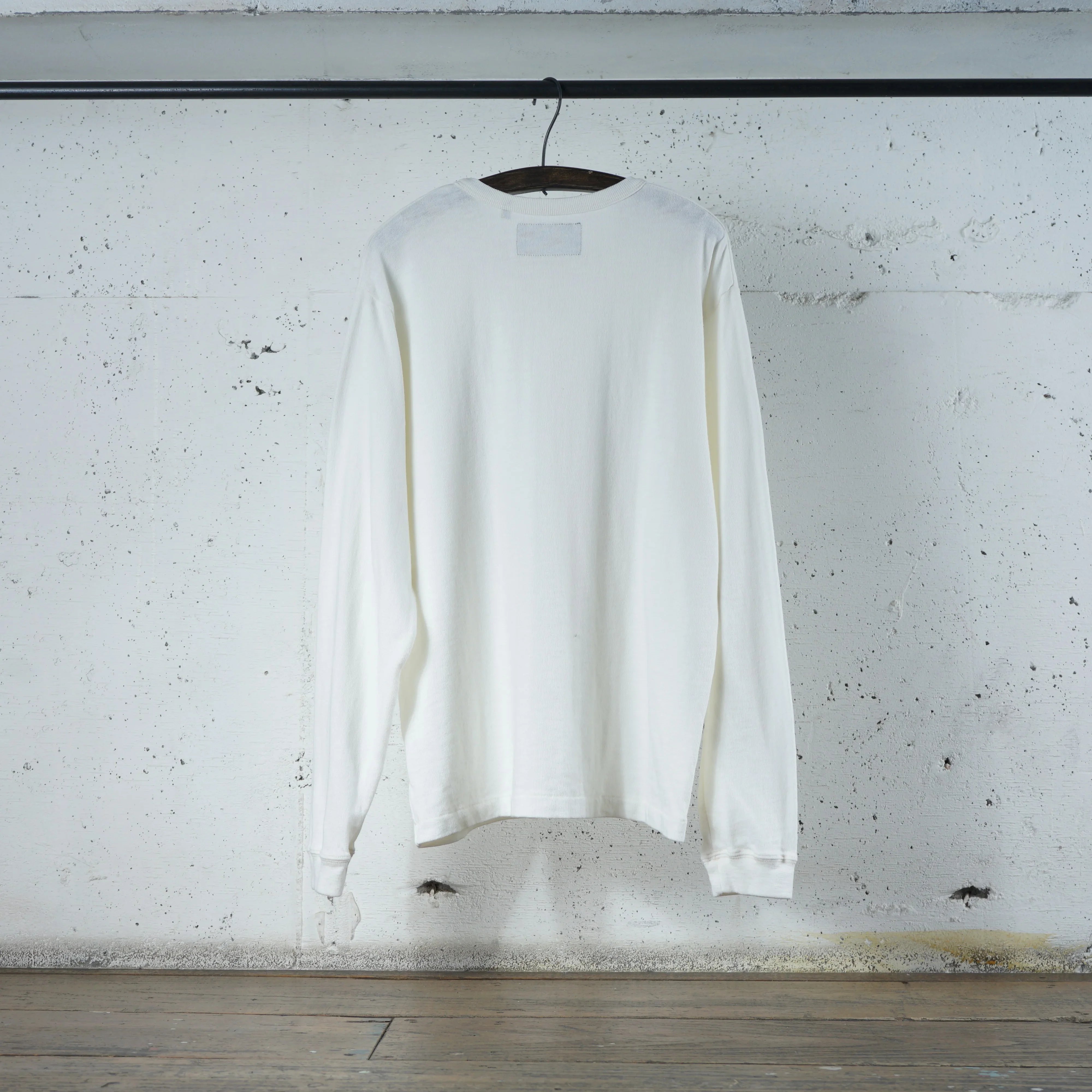 Cotton Relax Henley Long Sleeve Tshirt - DEVISE FACTORY