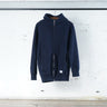 Cotton Zip Hoodie with Label & Print - DEVISE FACTORY