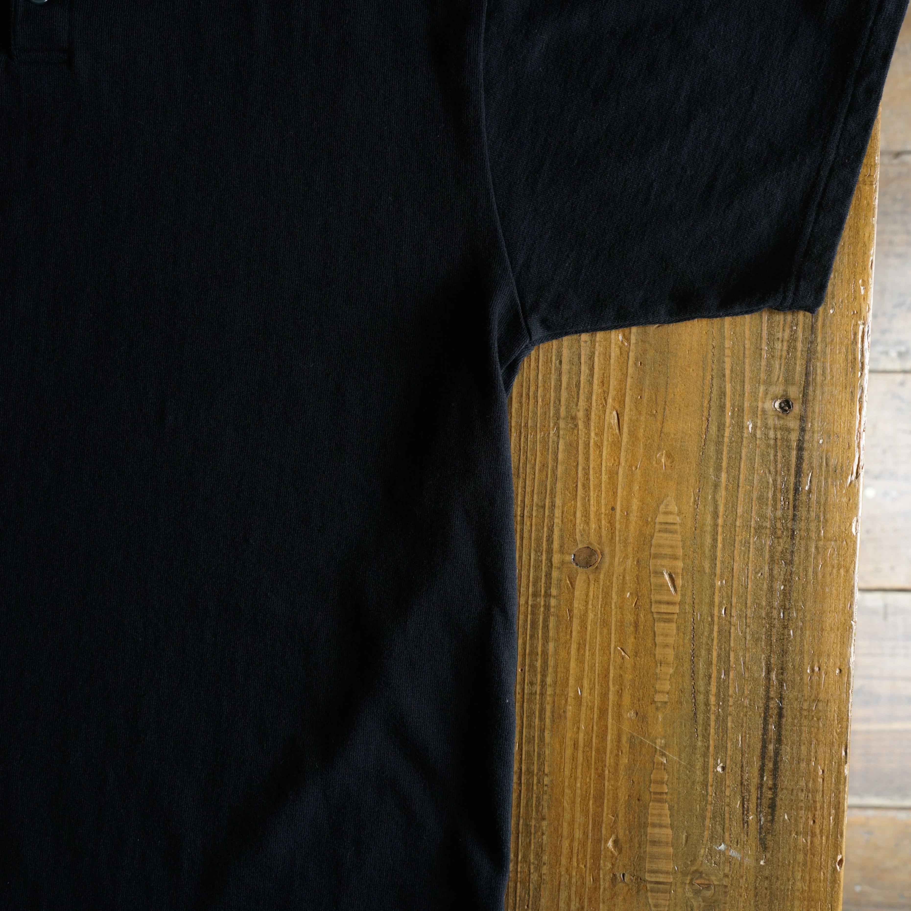 Cotton Wide Henley  Tshirt - DEVISE FACTORY