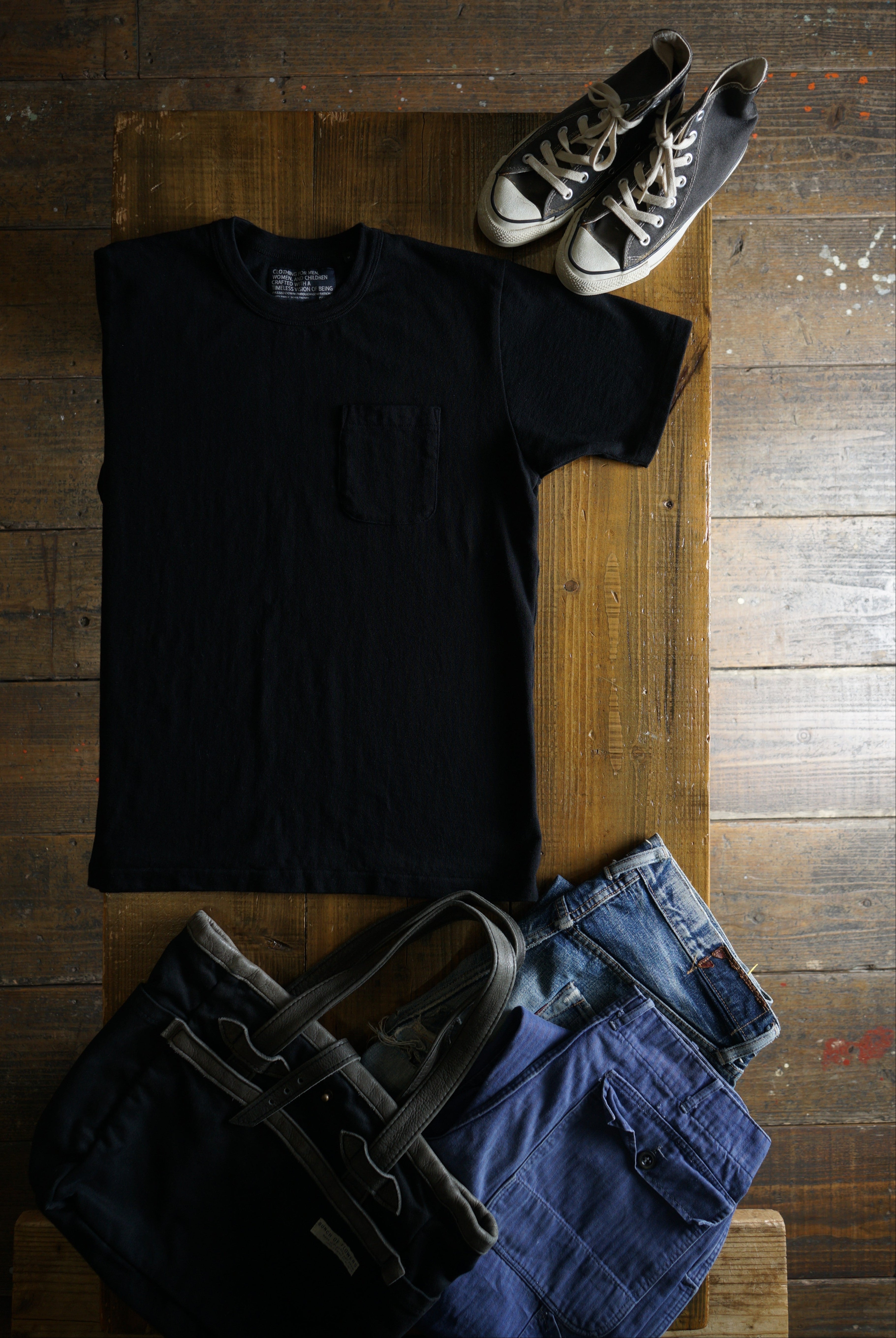 Cotton Pocket Tshirt - DEVISE FACTORY