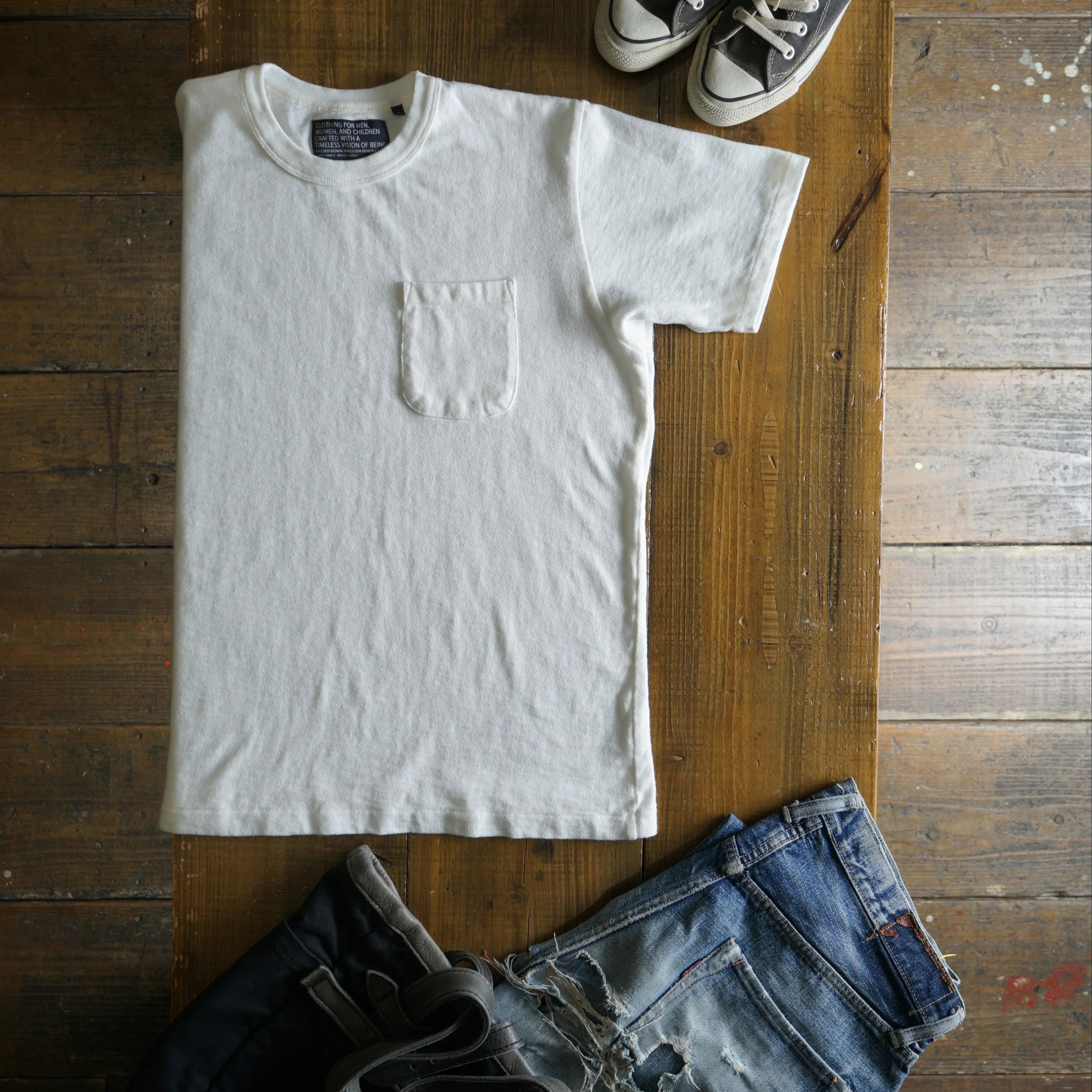 Cotton Pocket Tshirt - DEVISE FACTORY