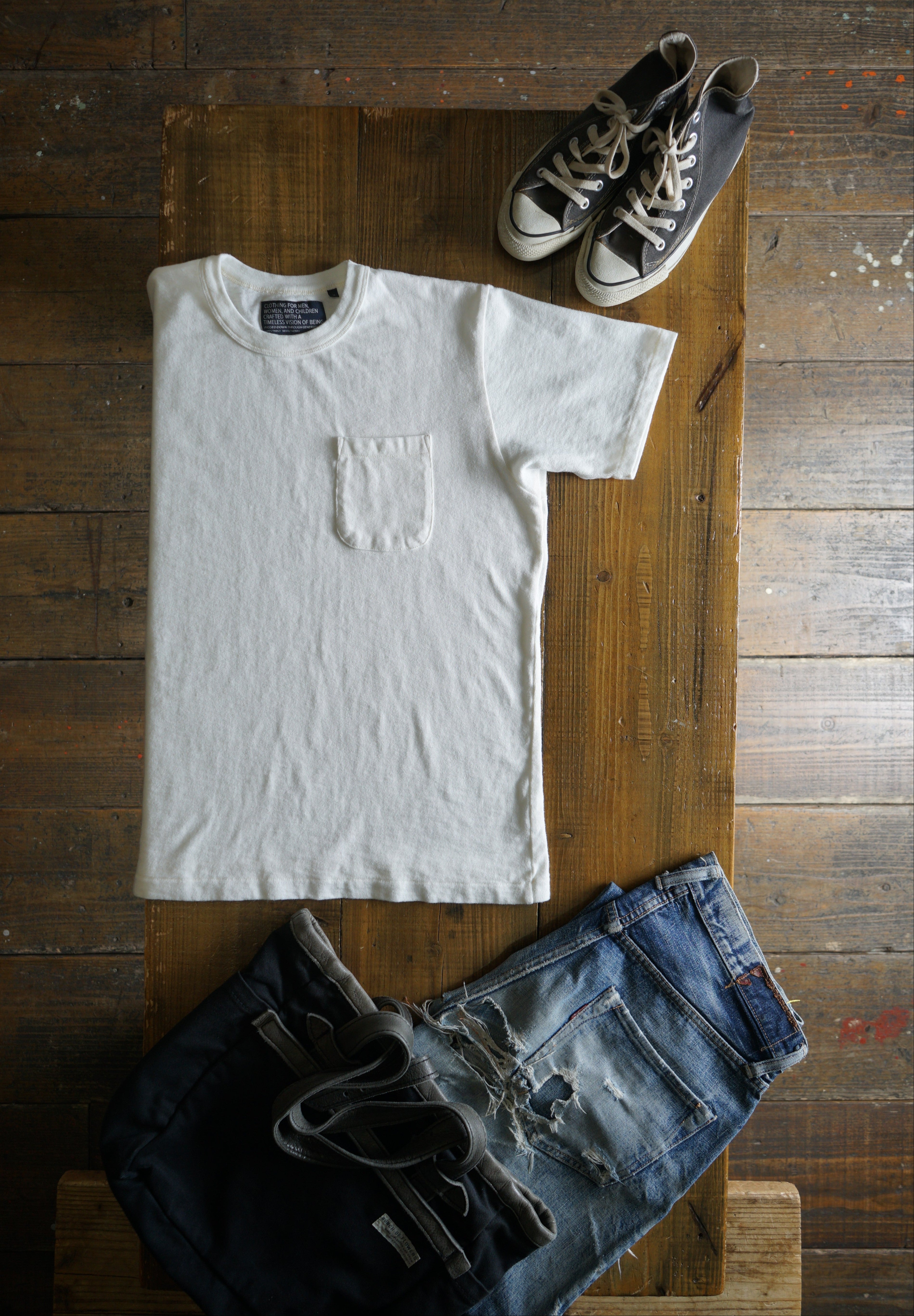 Cotton Pocket Tshirt - DEVISE FACTORY