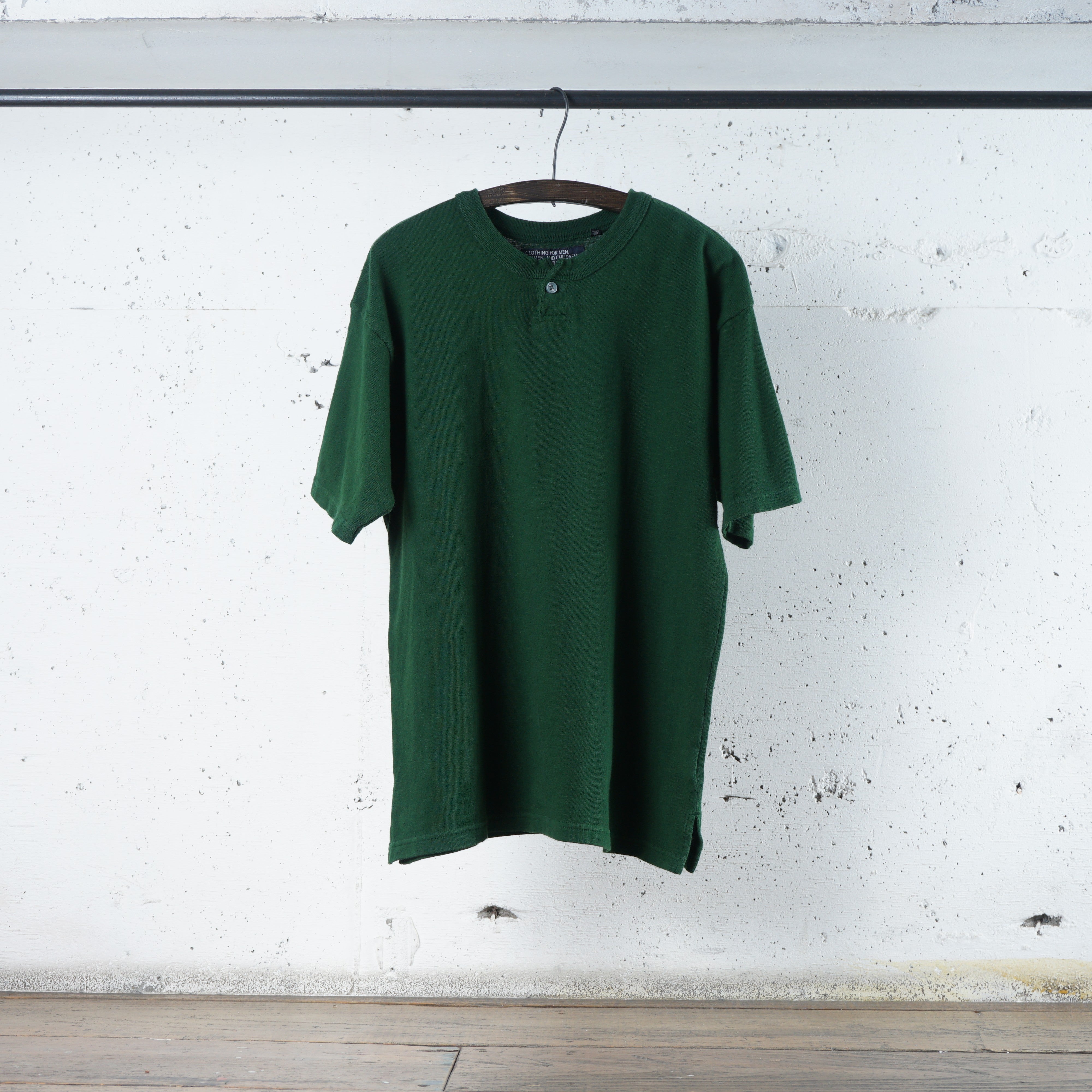 Cotton Wide Henley Tshirt - DEVISE FACTORY