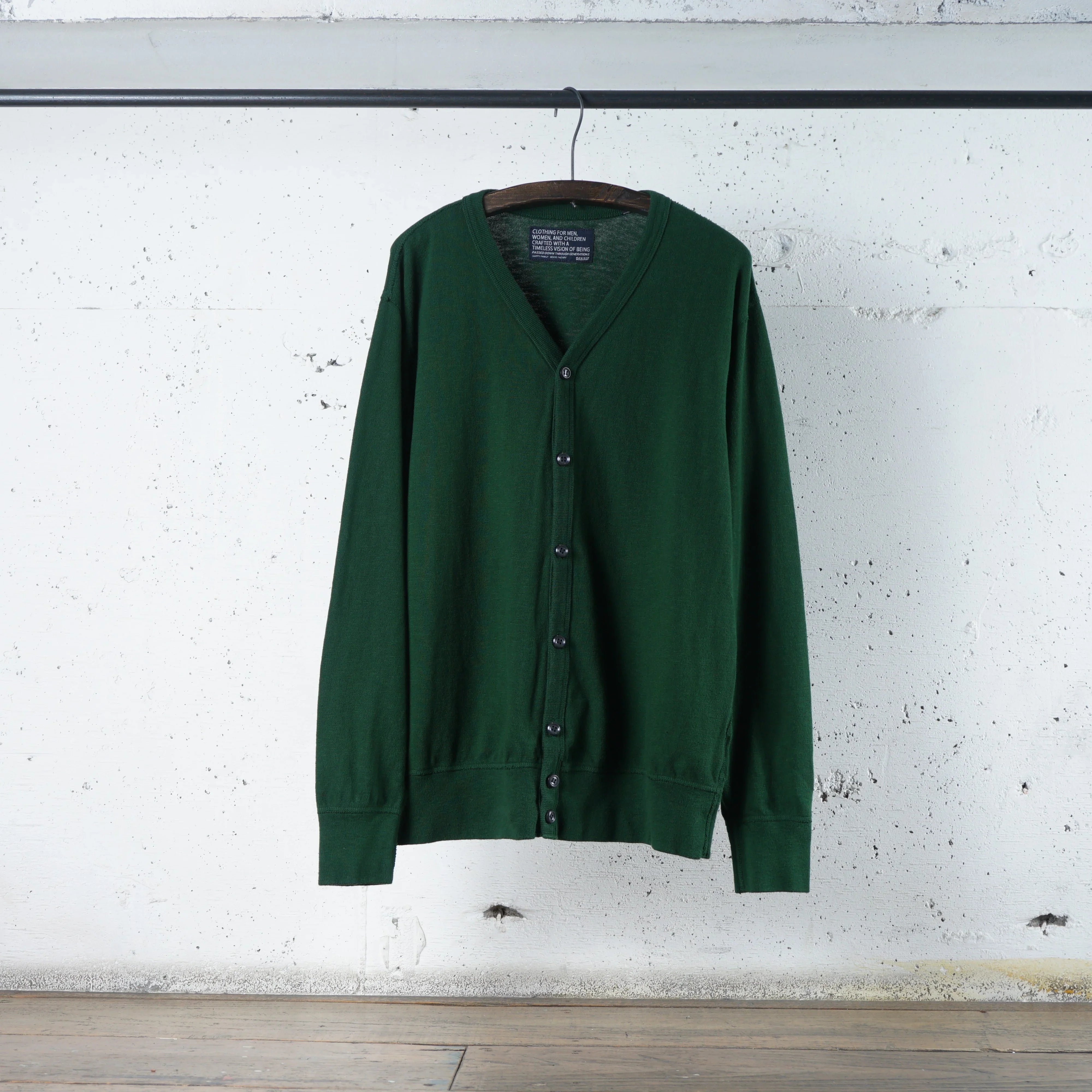 Cotton Relaxed Cardigan - DEVISE FACTORY