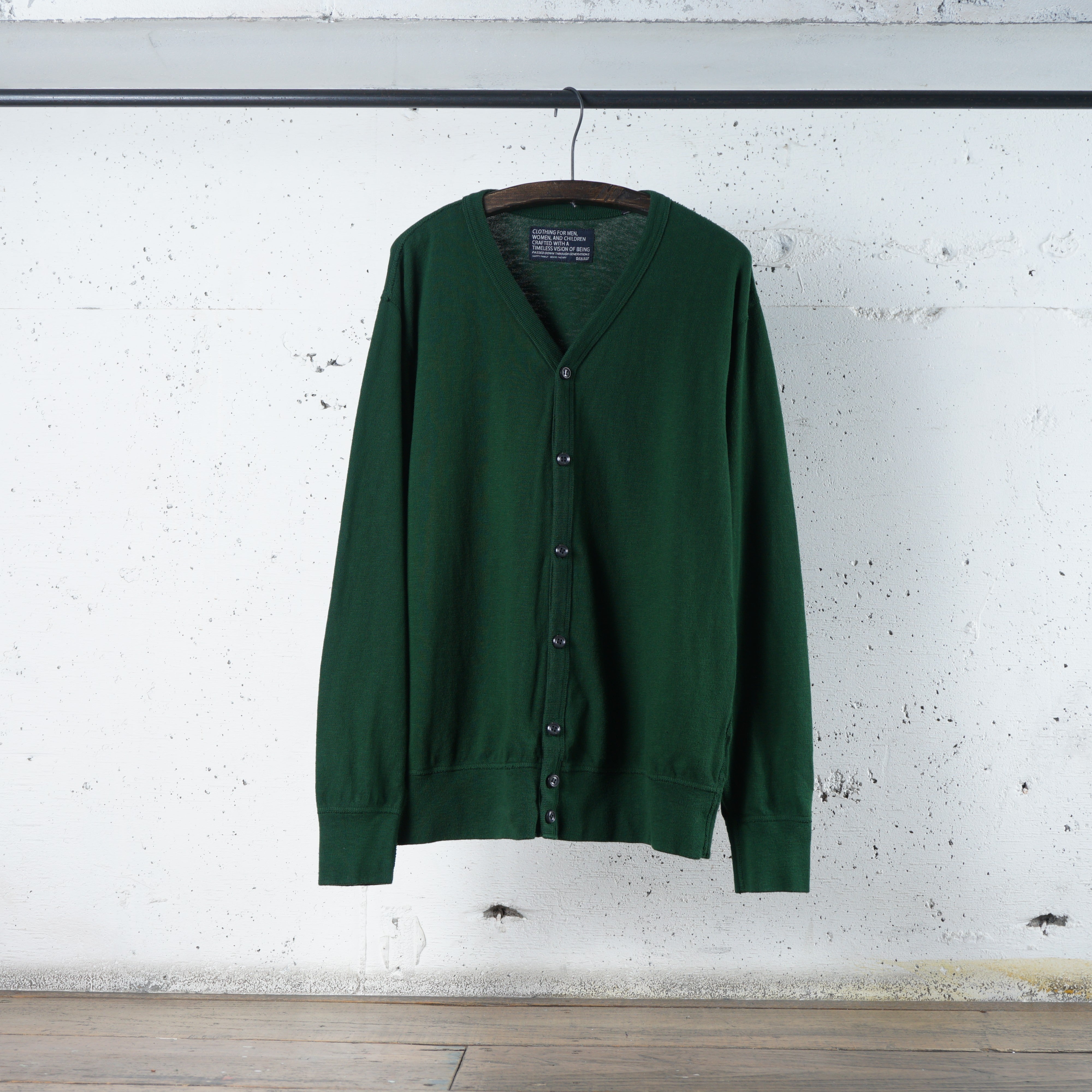 Cotton Relaxed Cardigan - DEVISE FACTORY