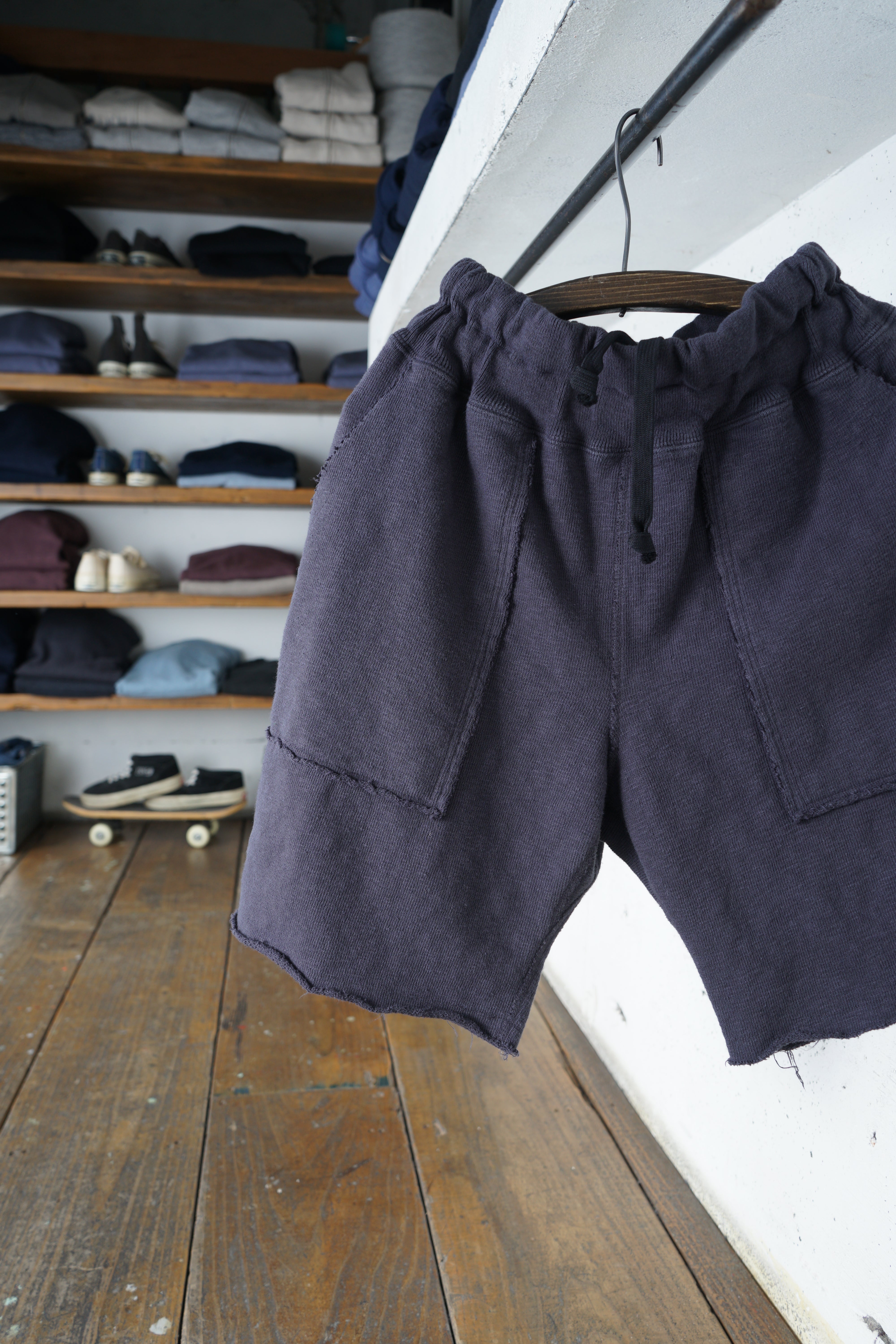 Cotton Cut-Off Shorts - DEVISE FACTORY