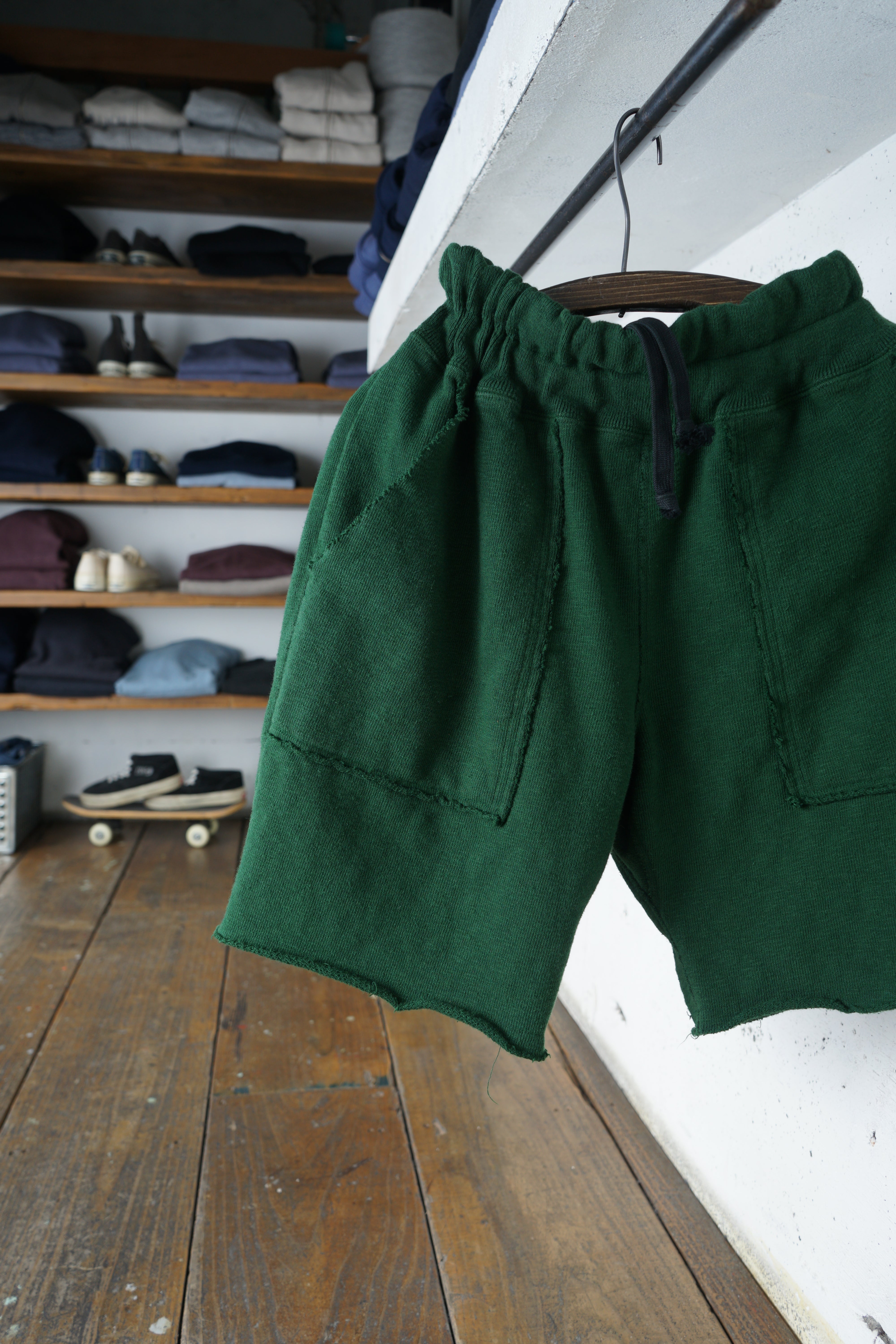 Cotton Cut-Off Shorts - DEVISE FACTORY