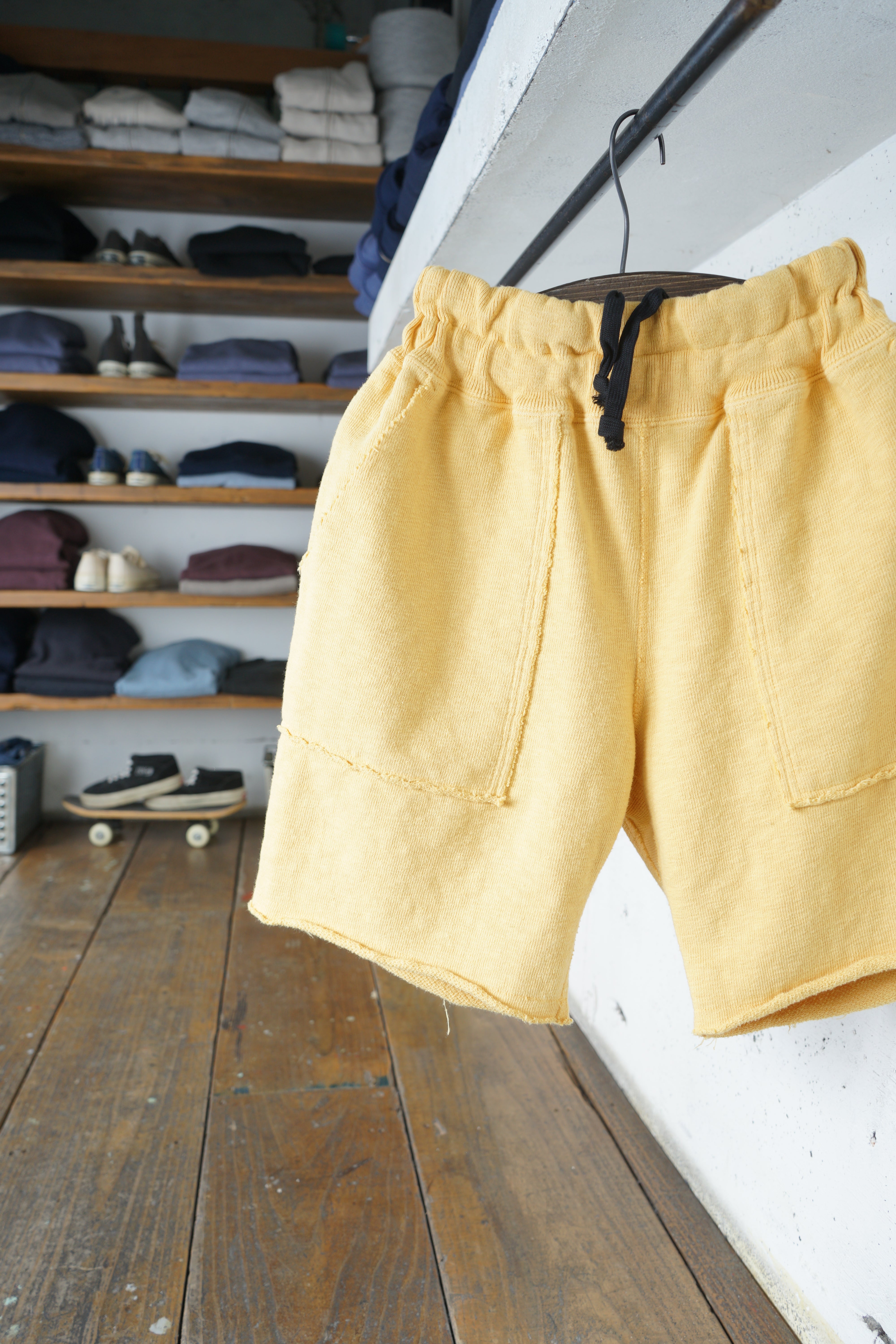Cotton Cut-Off Shorts - DEVISE FACTORY
