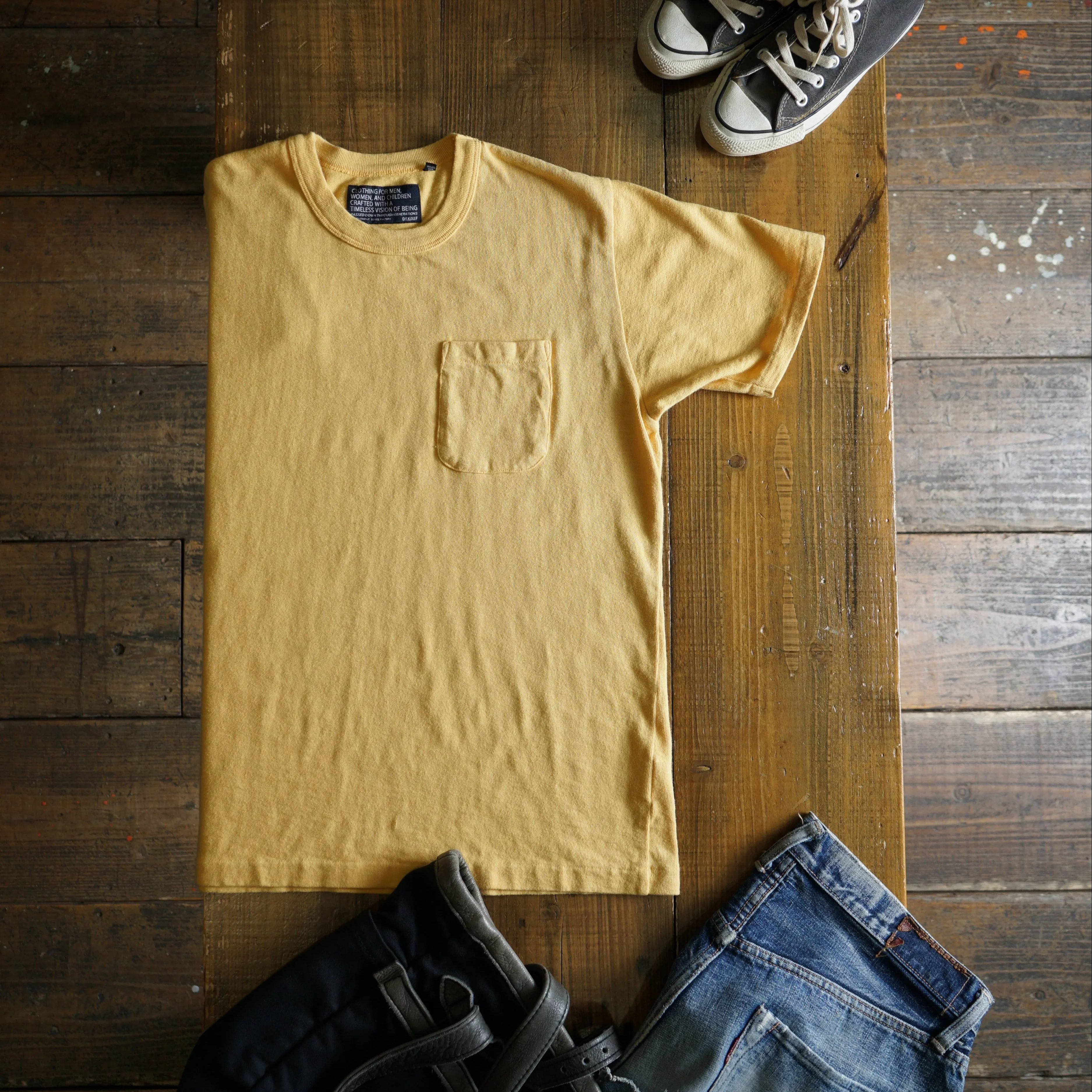 Cotton Pocket Tshirt - DEVISE FACTORY