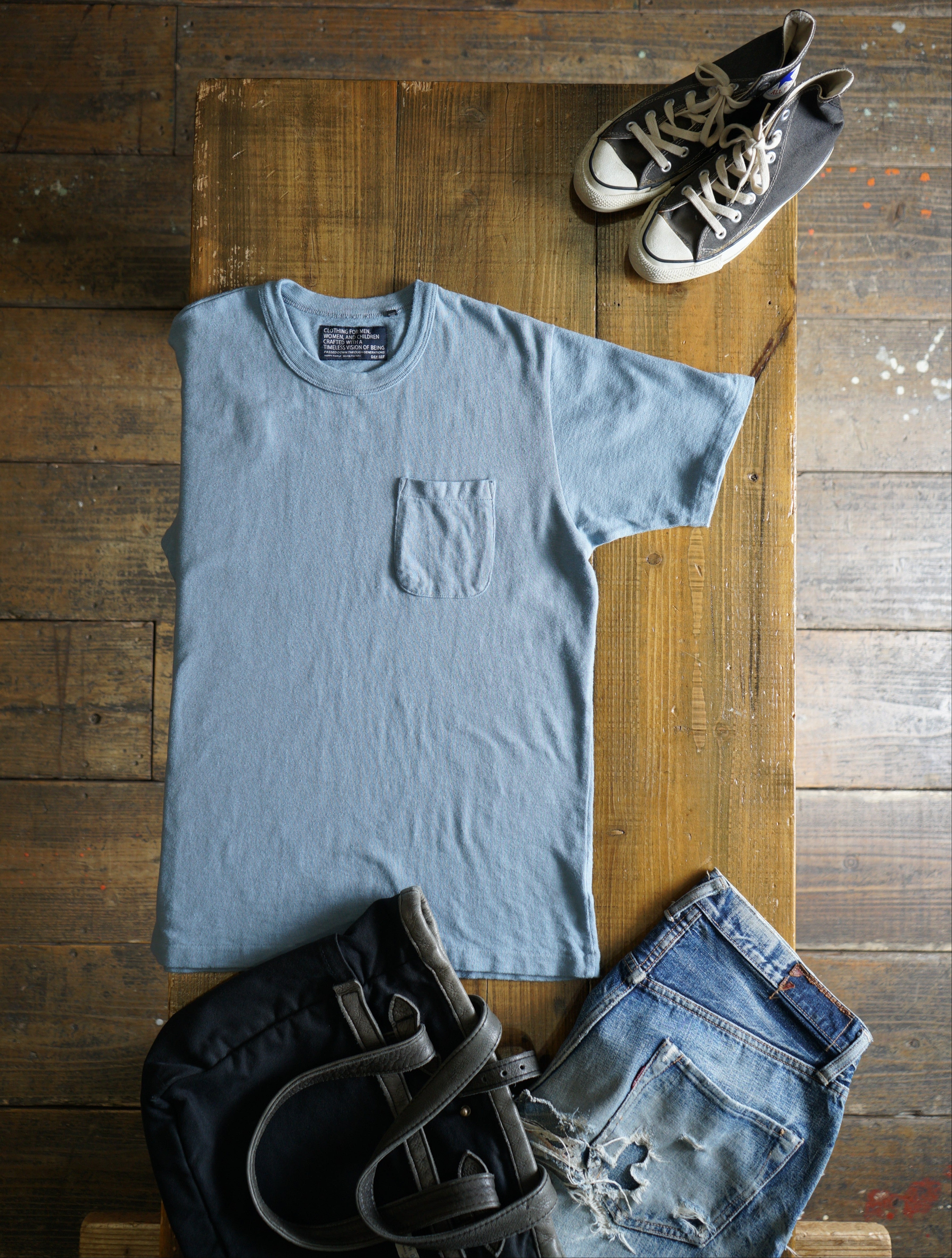 Cotton Pocket Tshirt - DEVISE FACTORY