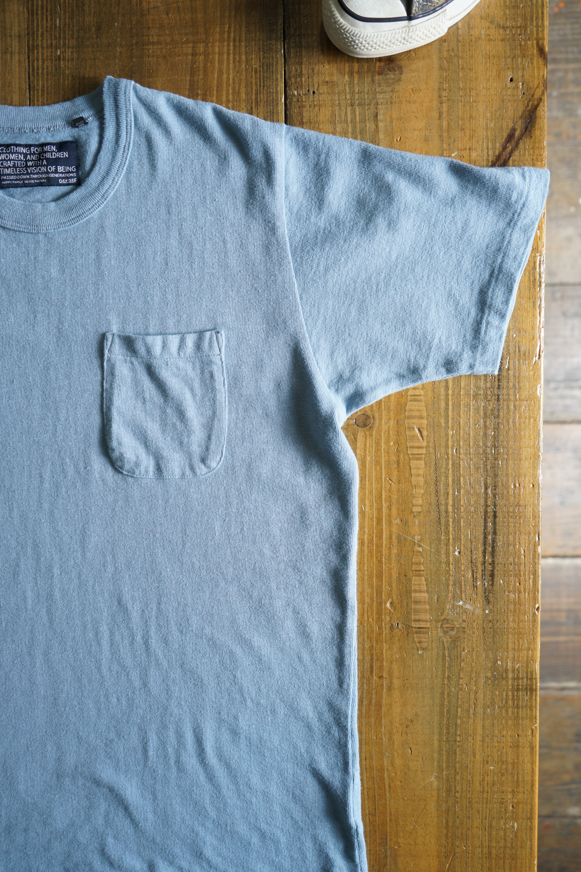 Cotton Pocket Tshirt - DEVISE FACTORY