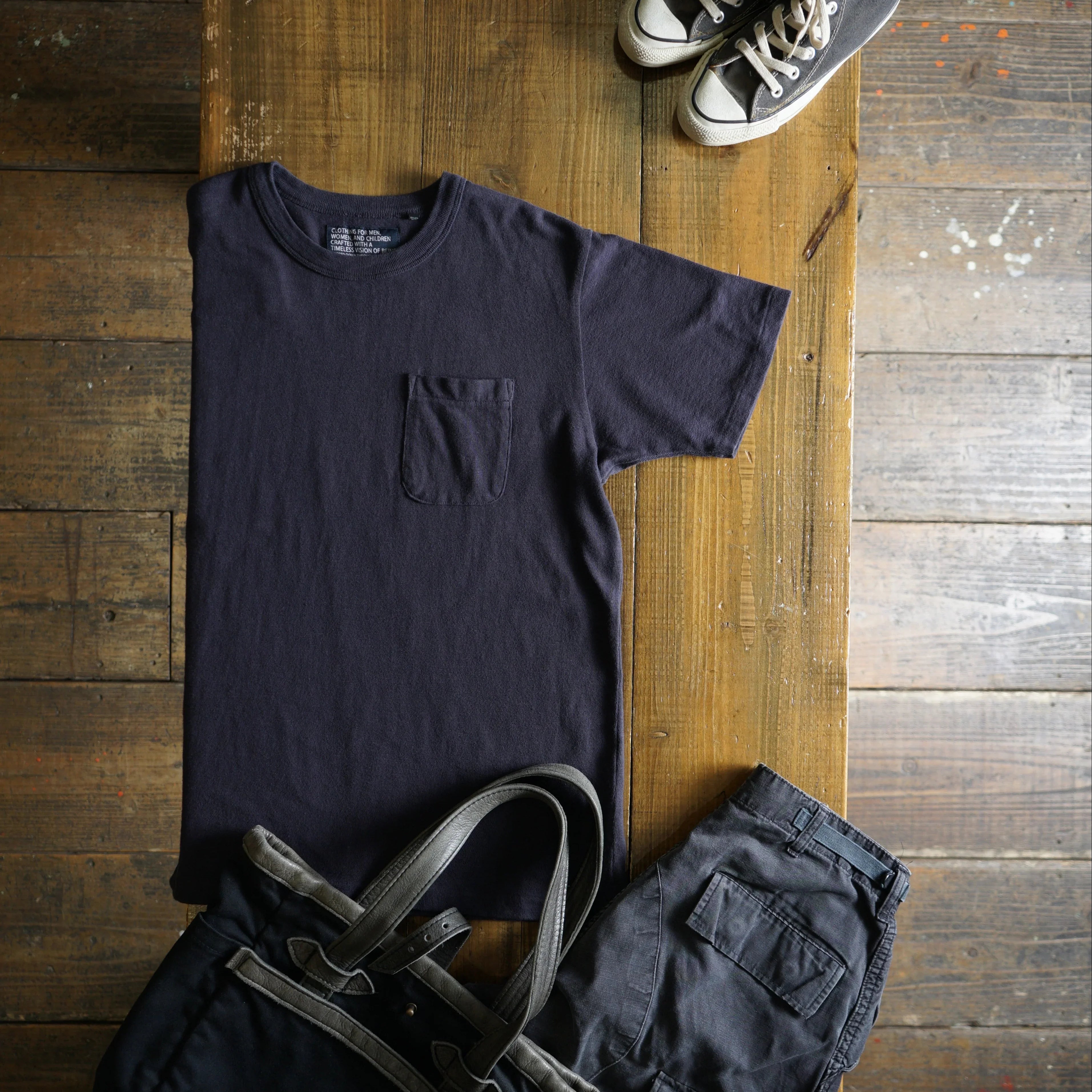 Cotton Pocket Tshirt - DEVISE FACTORY