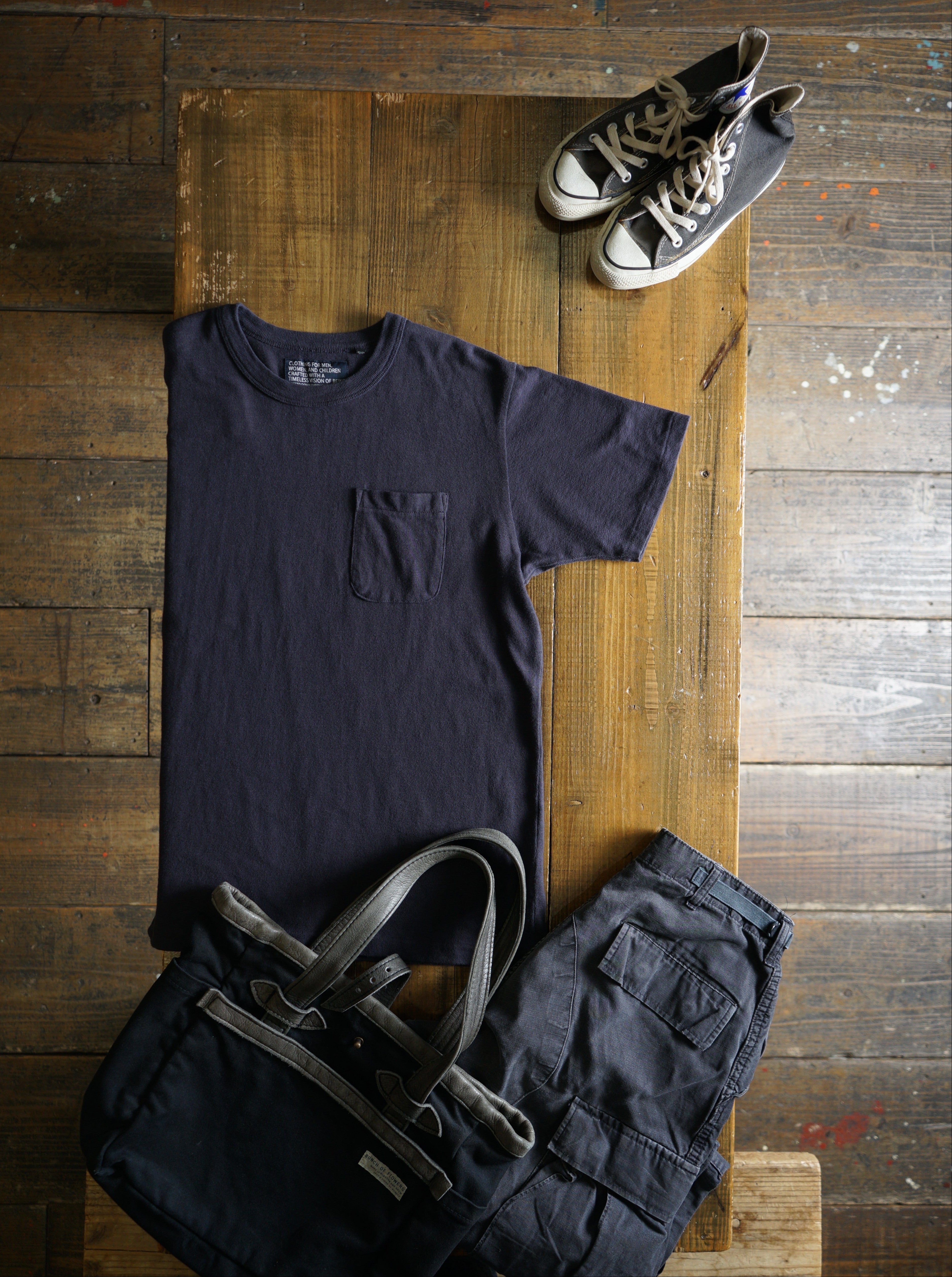 Cotton Pocket Tshirt - DEVISE FACTORY