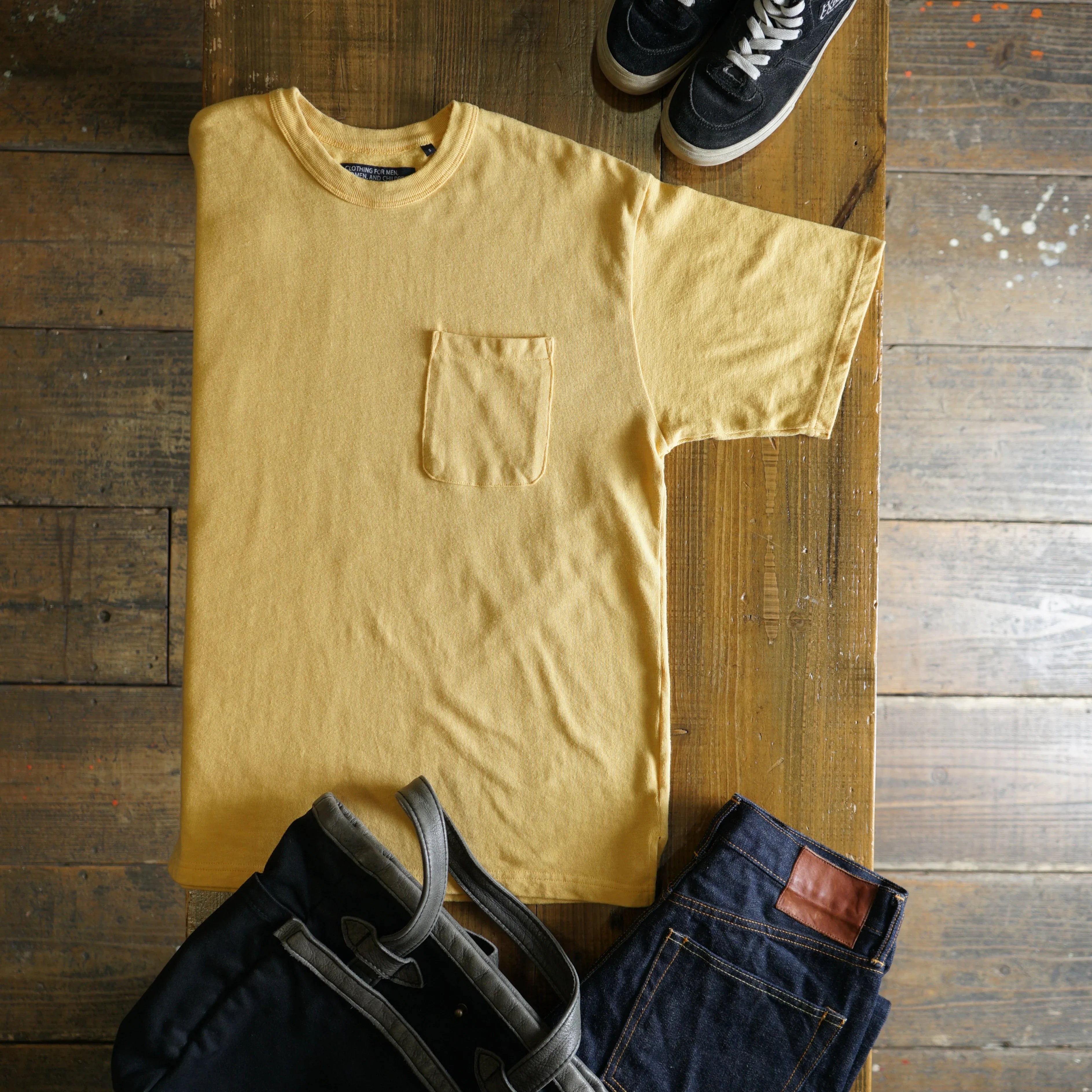 Cotton Wide Pocket Tshirt - DEVISE FACTORY