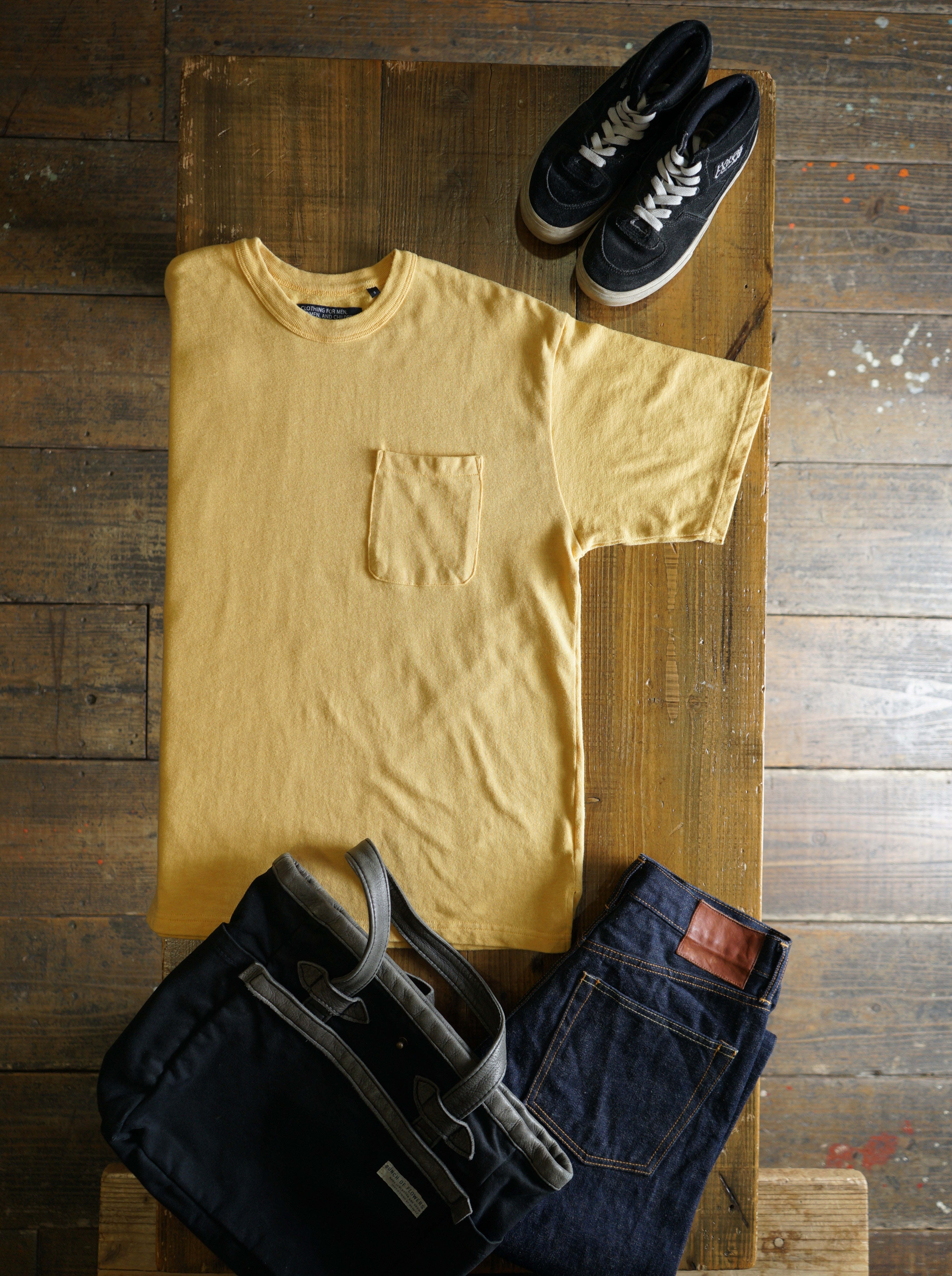 Cotton Wide Pocket Tshirt - DEVISE FACTORY