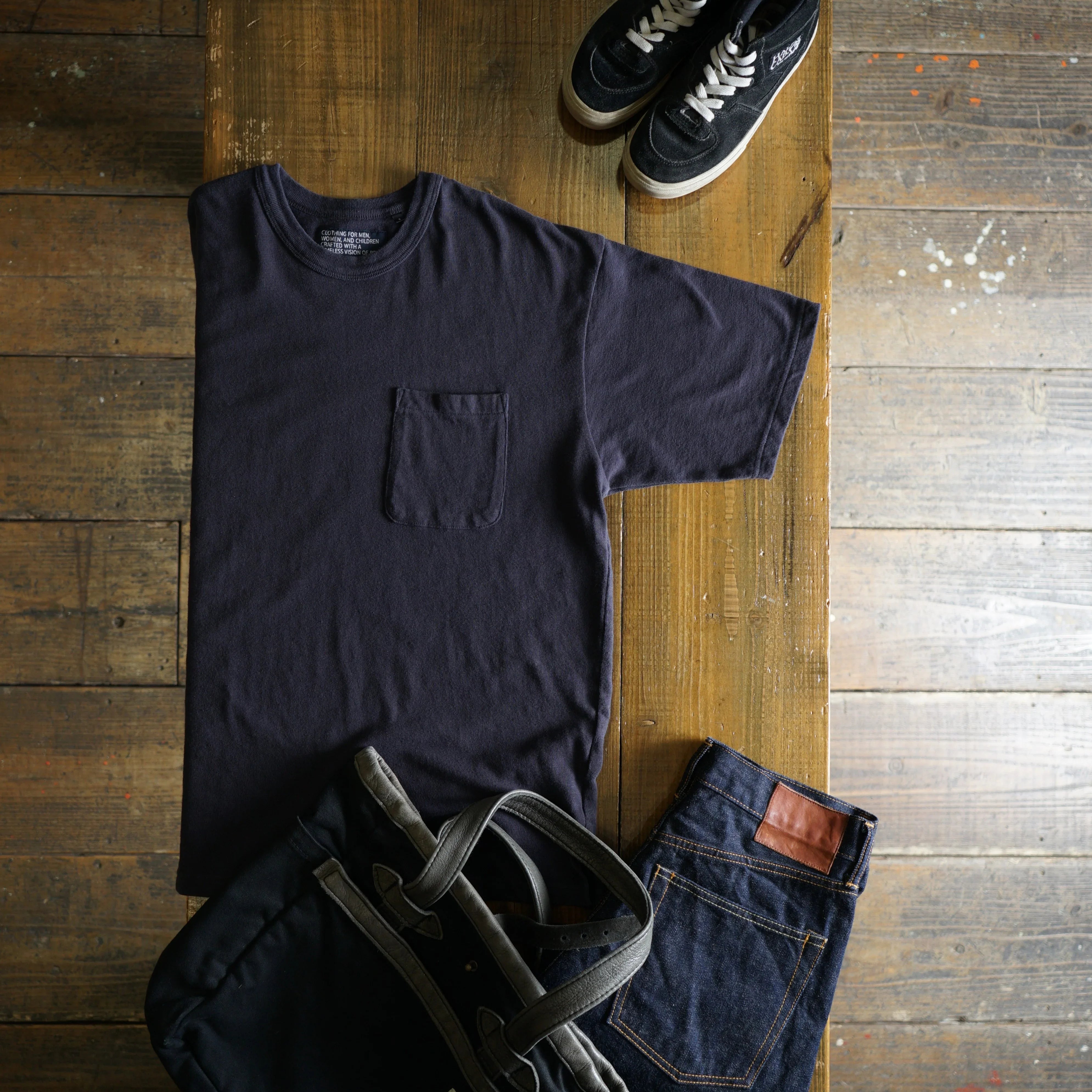 Cotton Wide Pocket Tshirt - DEVISE FACTORY