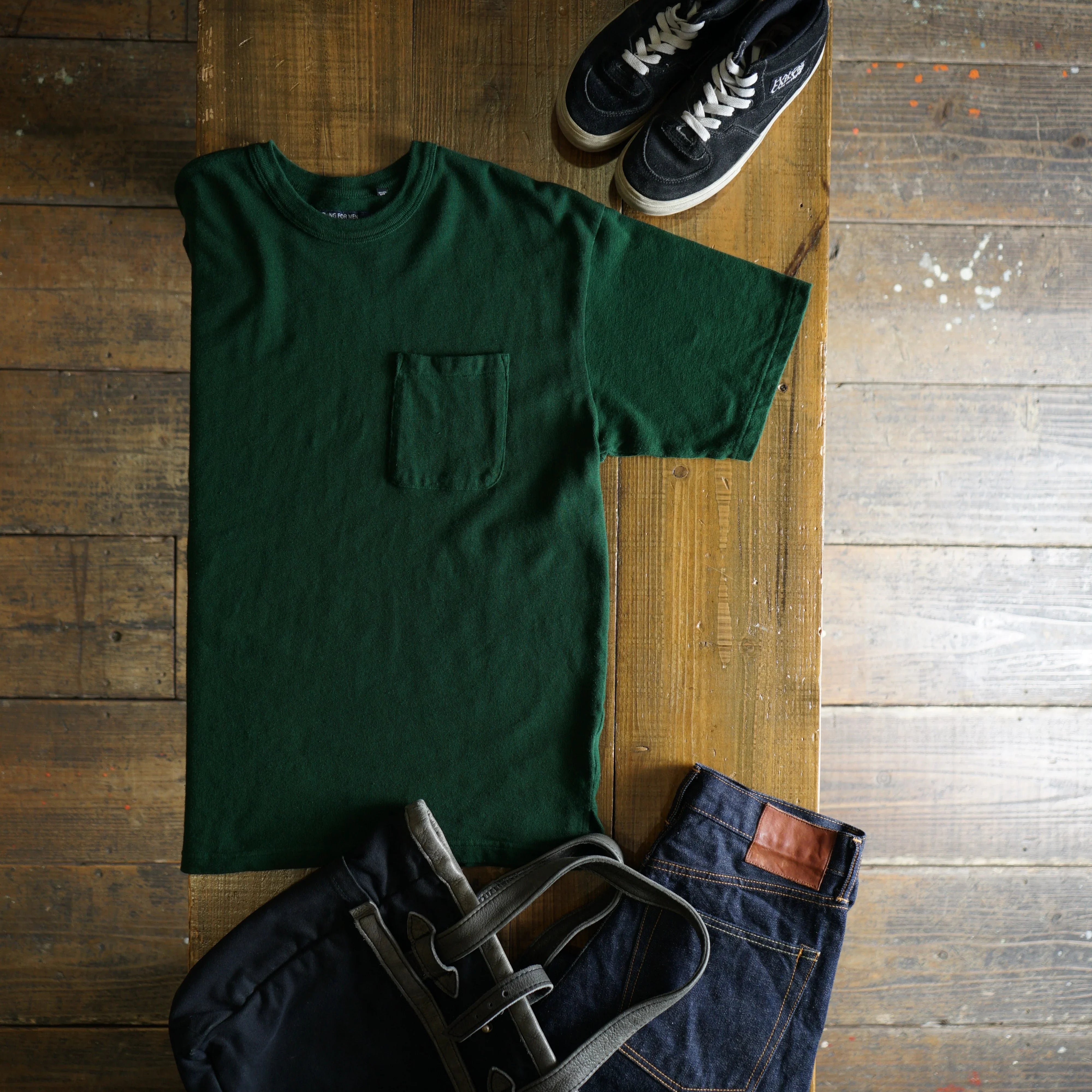 Cotton Wide Pocket Tshirt - DEVISE FACTORY