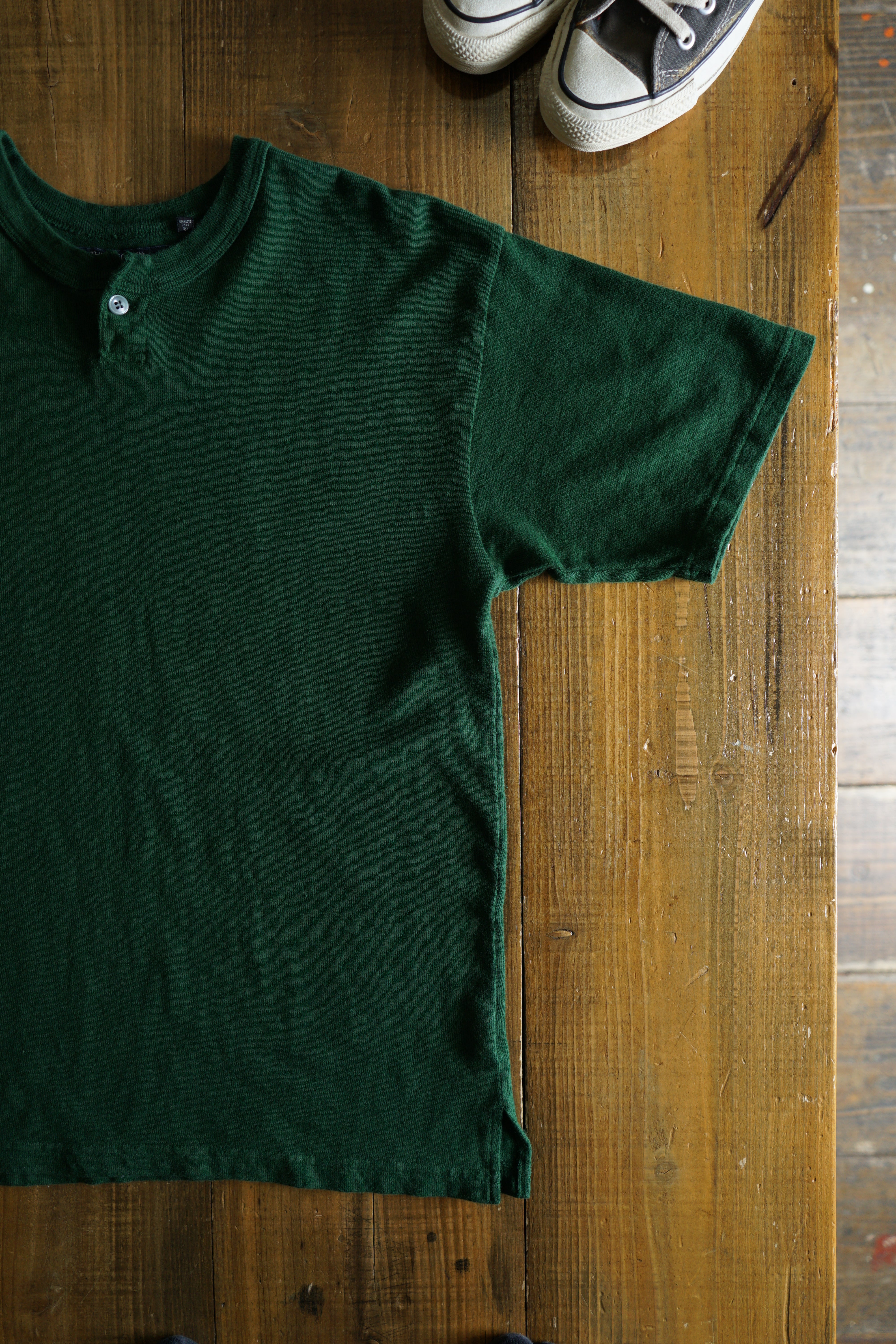 Cotton Wide Henley Tshirt - DEVISE FACTORY