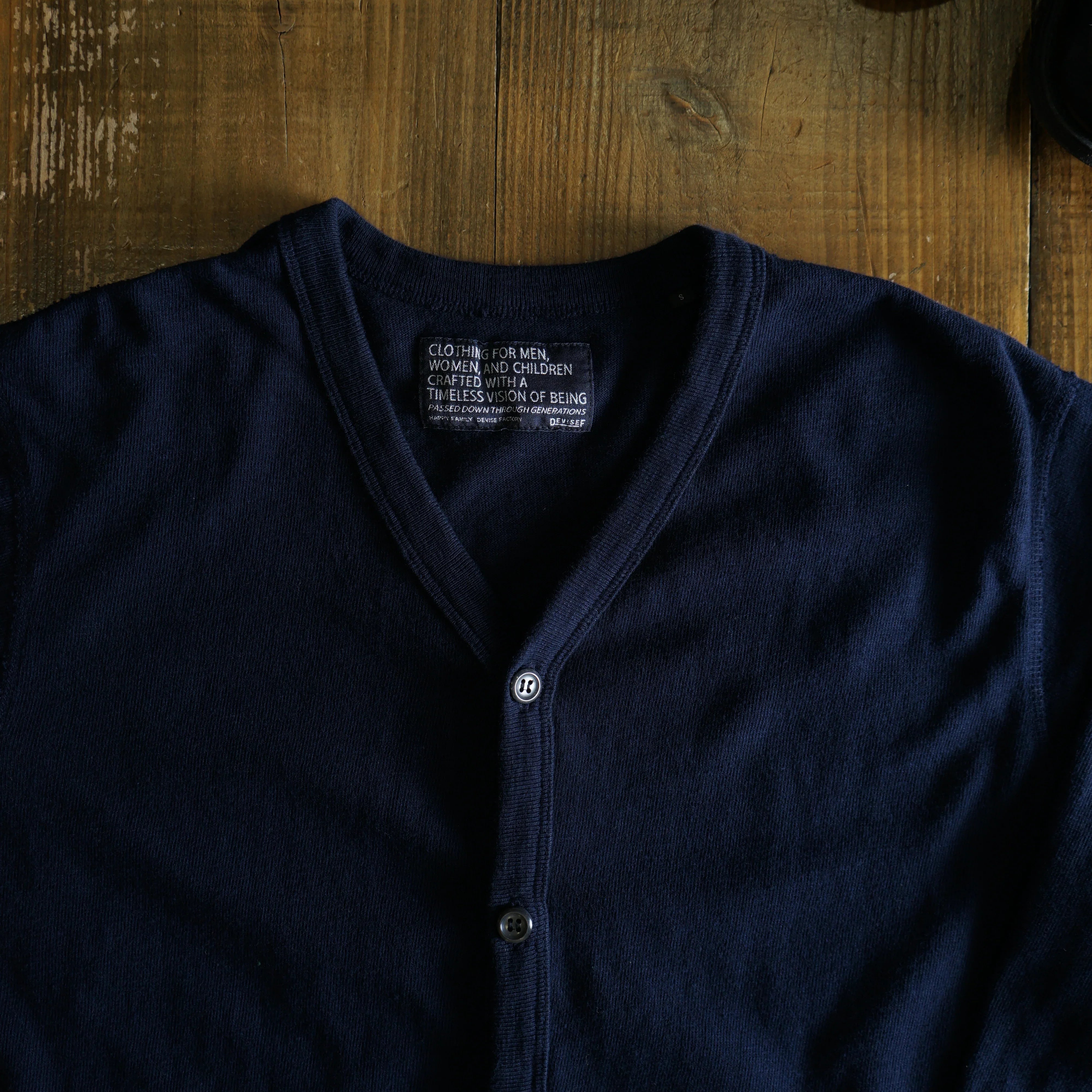 Cotton Relaxed Cardigan - DEVISE FACTORY